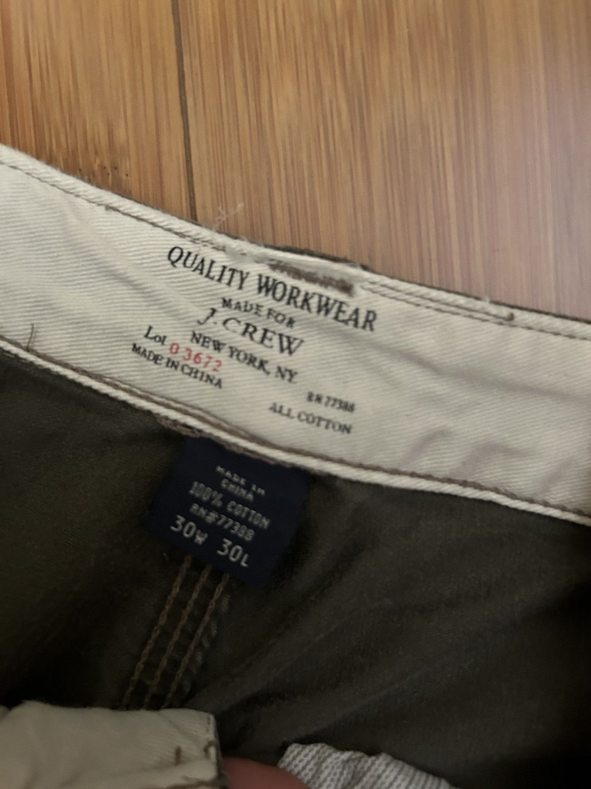 J.Crew × Vintage Vintage Jcrew pants dark green Size US 30 / EU 46 - 2 Thumbnail