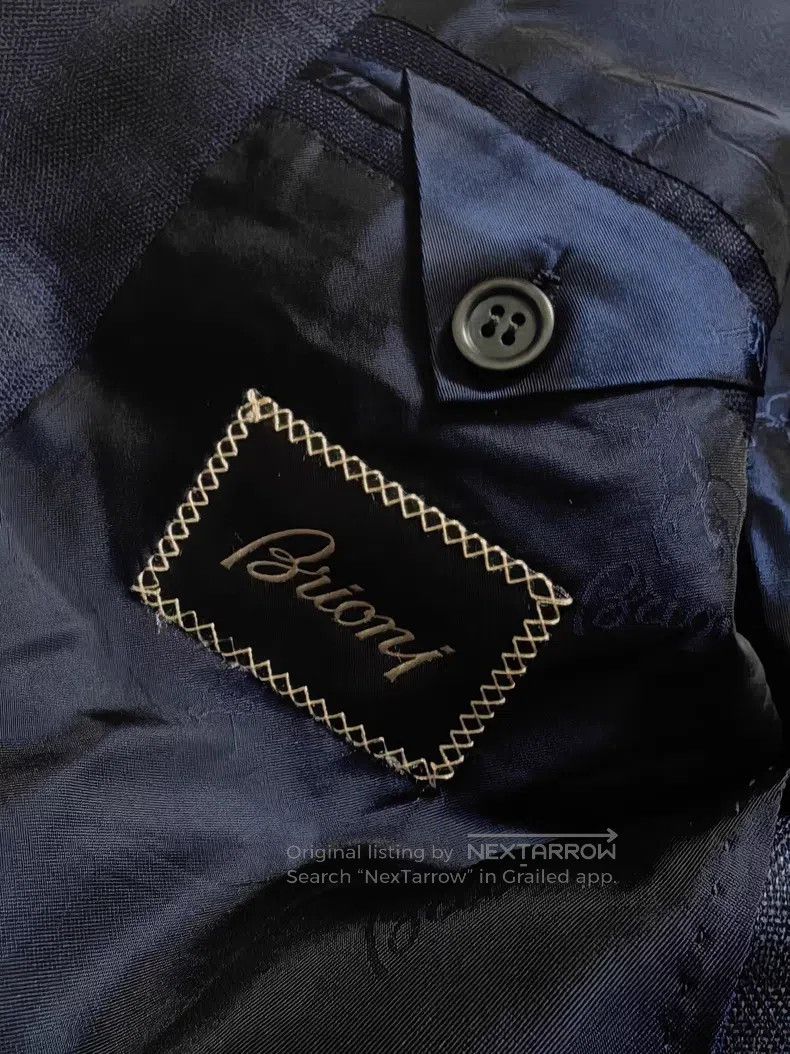 Brioni Brioni Wool and silk handmade single-breasted suit Size US S / EU 44-46 / 1 - 5 Thumbnail