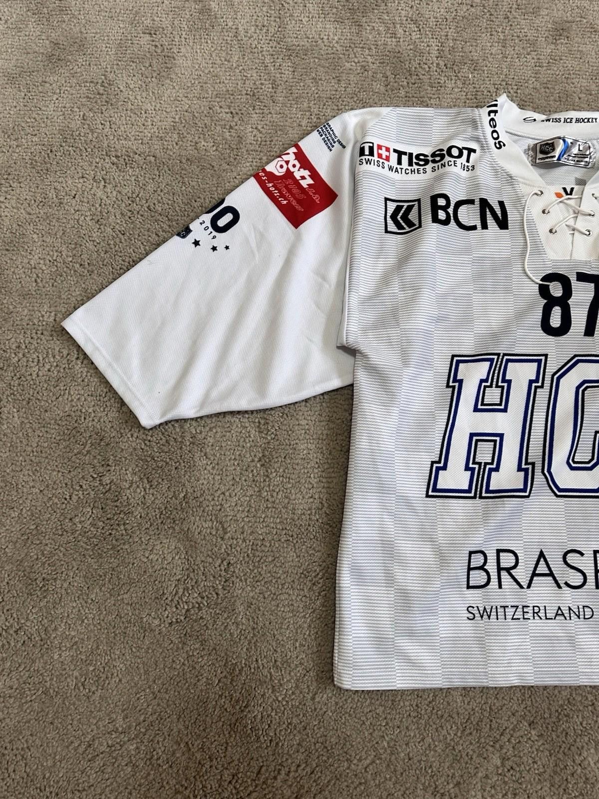 Other HC LA CHAUX DE FONDS HOCKEY SHIRT JERSEY OCHSNER #Schnegg Size US L / EU 52-54 / 3 - 3 Thumbnail