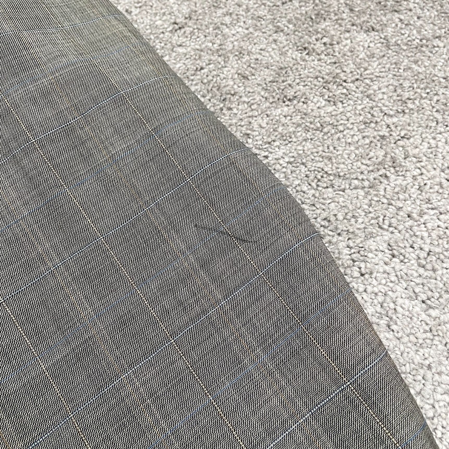 Vintage Haspel Men’s Blazer 42R Gray Plaid Silk Regular Fit Single Vented Professional Size 42R - 4 Thumbnail