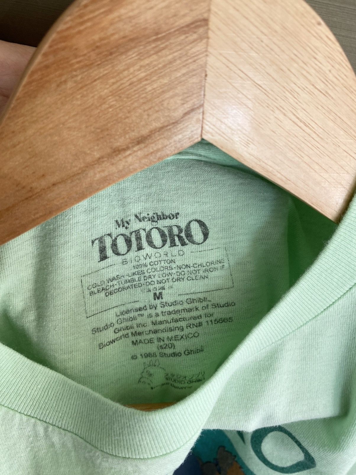 Anime × Japanese Brand My Neighbor Totoro T Shirt Size US M / EU 48-50 / 2 - 4 Thumbnail