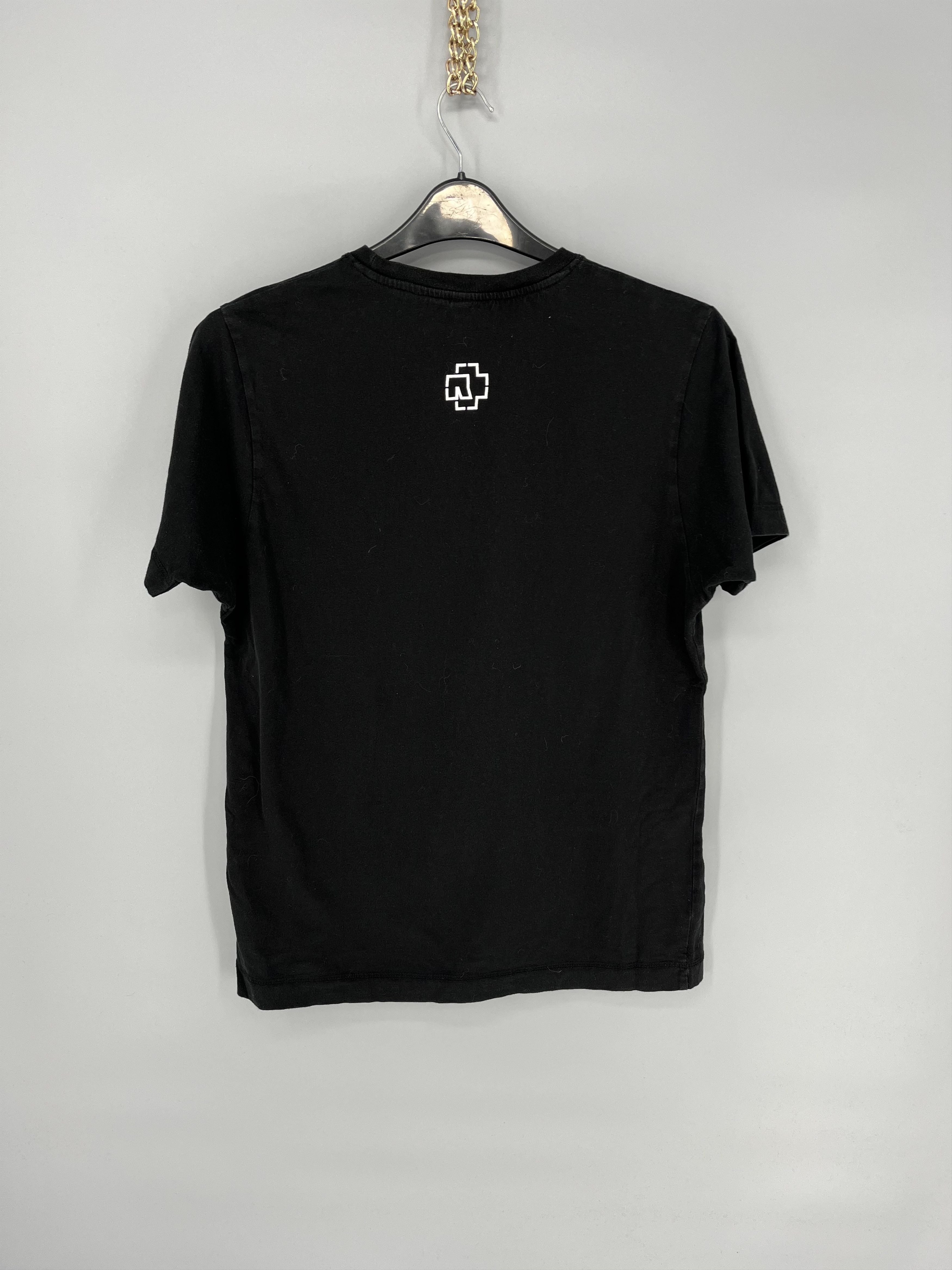 Band Tees Vintage Y2K Rammstein Face Horror Print Band Rock Streetwear Size US M / EU 48-50 / 2 - 10 Thumbnail