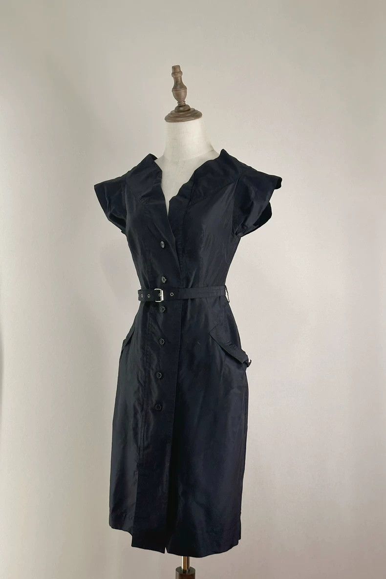 Vivienne Westwood Vivienne Westwood Black Fitted Waist Dress - dmc Size US 30 / EU 46 - 1 Thumbnail