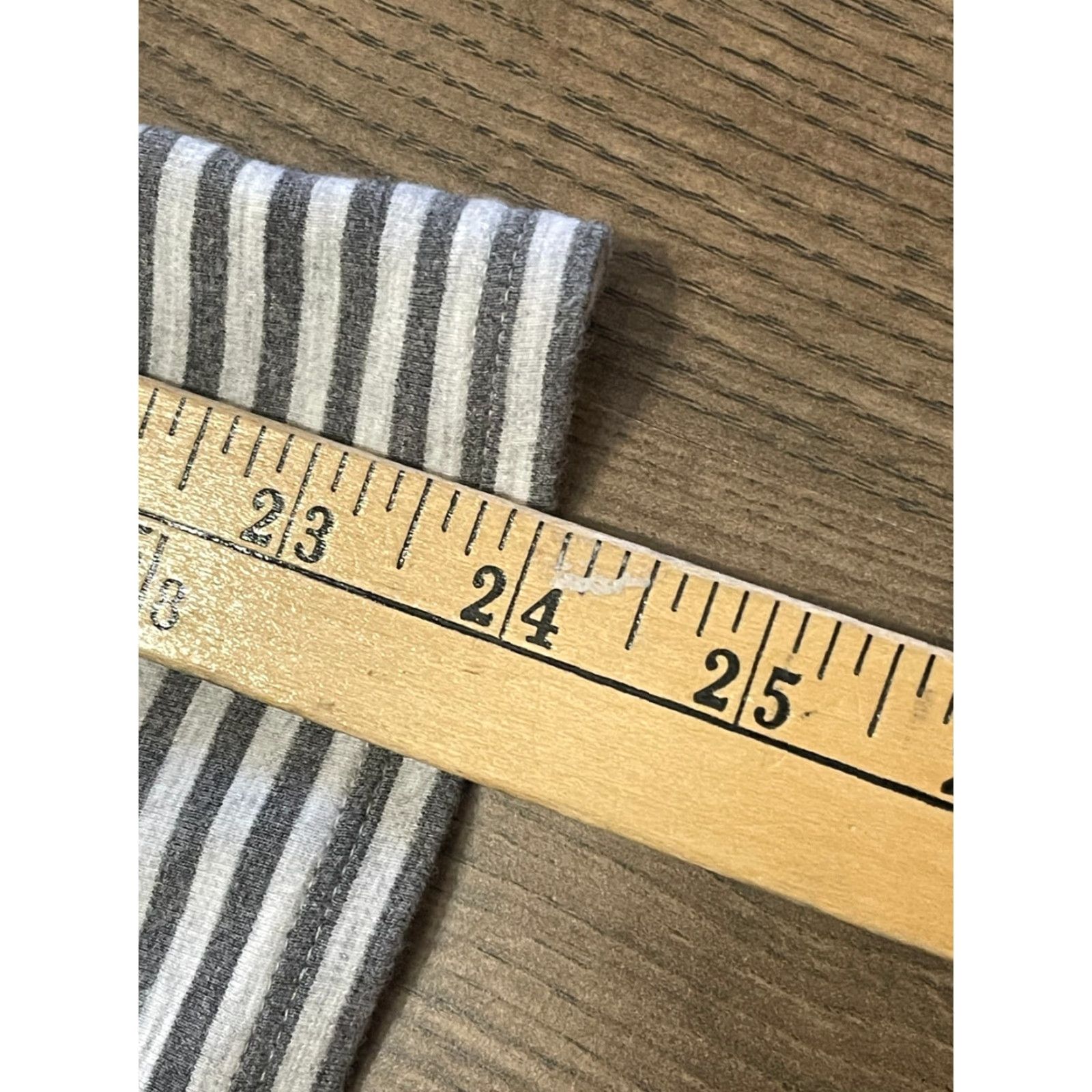 J. Jill J. Jill Shirt Dress Women's Small Gray White Striped Long Sleeve Pockets Knee Length Casual Free Return Mens? No gender given. Size S / US 4 / IT 40 - 5 Thumbnail