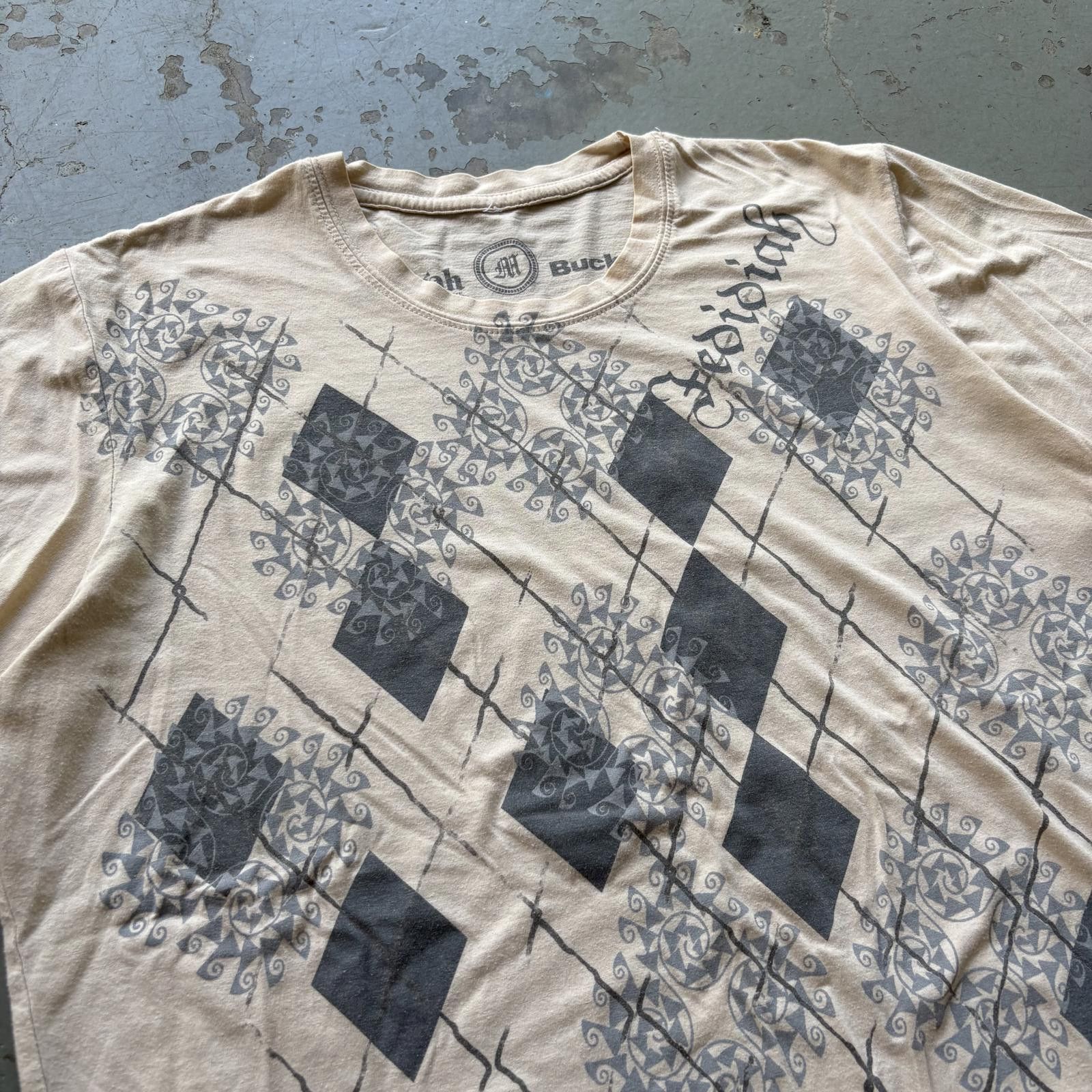 Vintage Vintage Y2K Affliction Style Jedidiah Religious Grunge Shirt Size US M / EU 48-50 / 2 - 2 Thumbnail