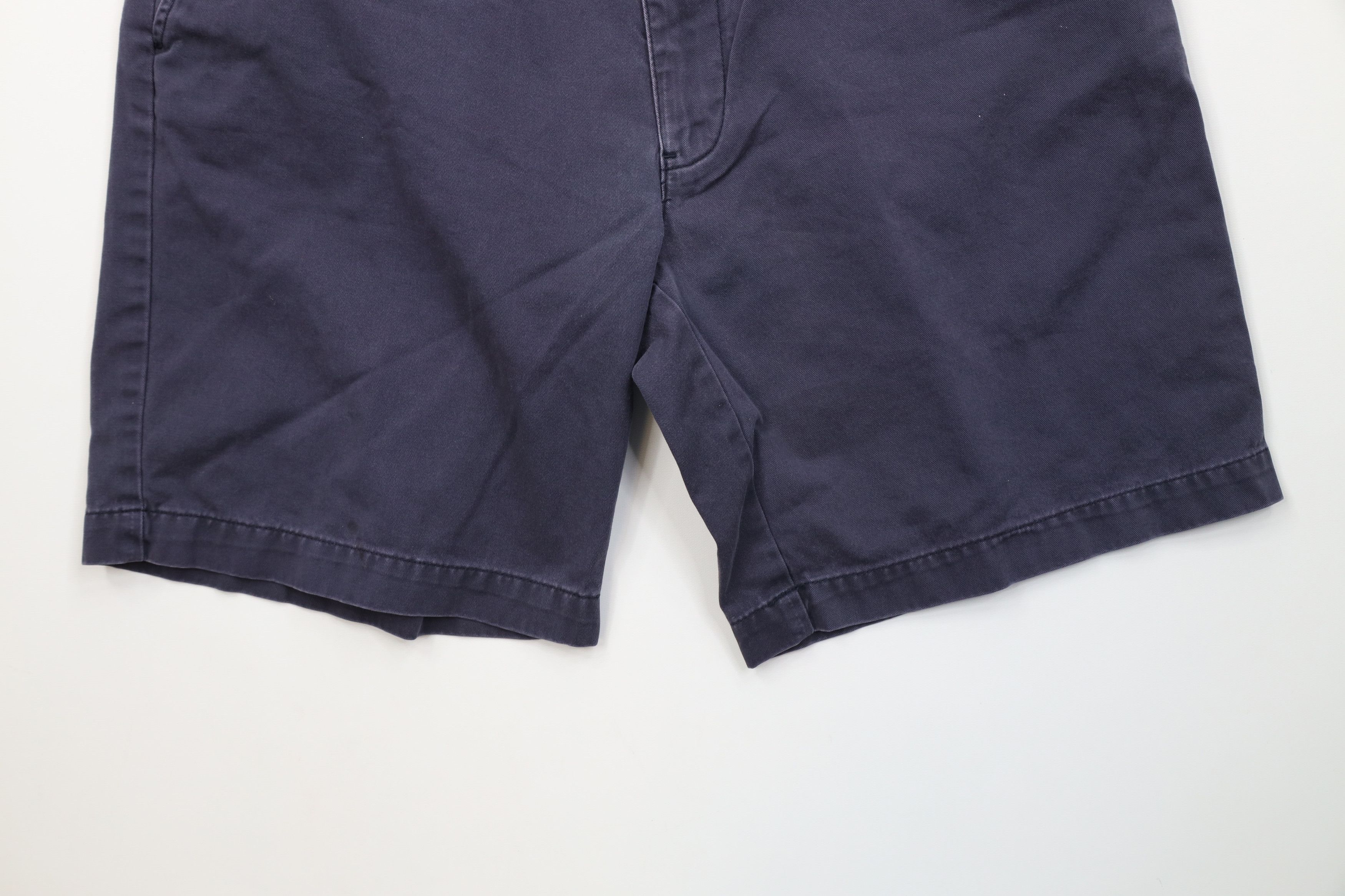 Polo Ralph Lauren Vintage 90s Ralph Lauren Cotton Chino Shorts Golfing Blue Size US 36 / EU 52 - 4 Thumbnail