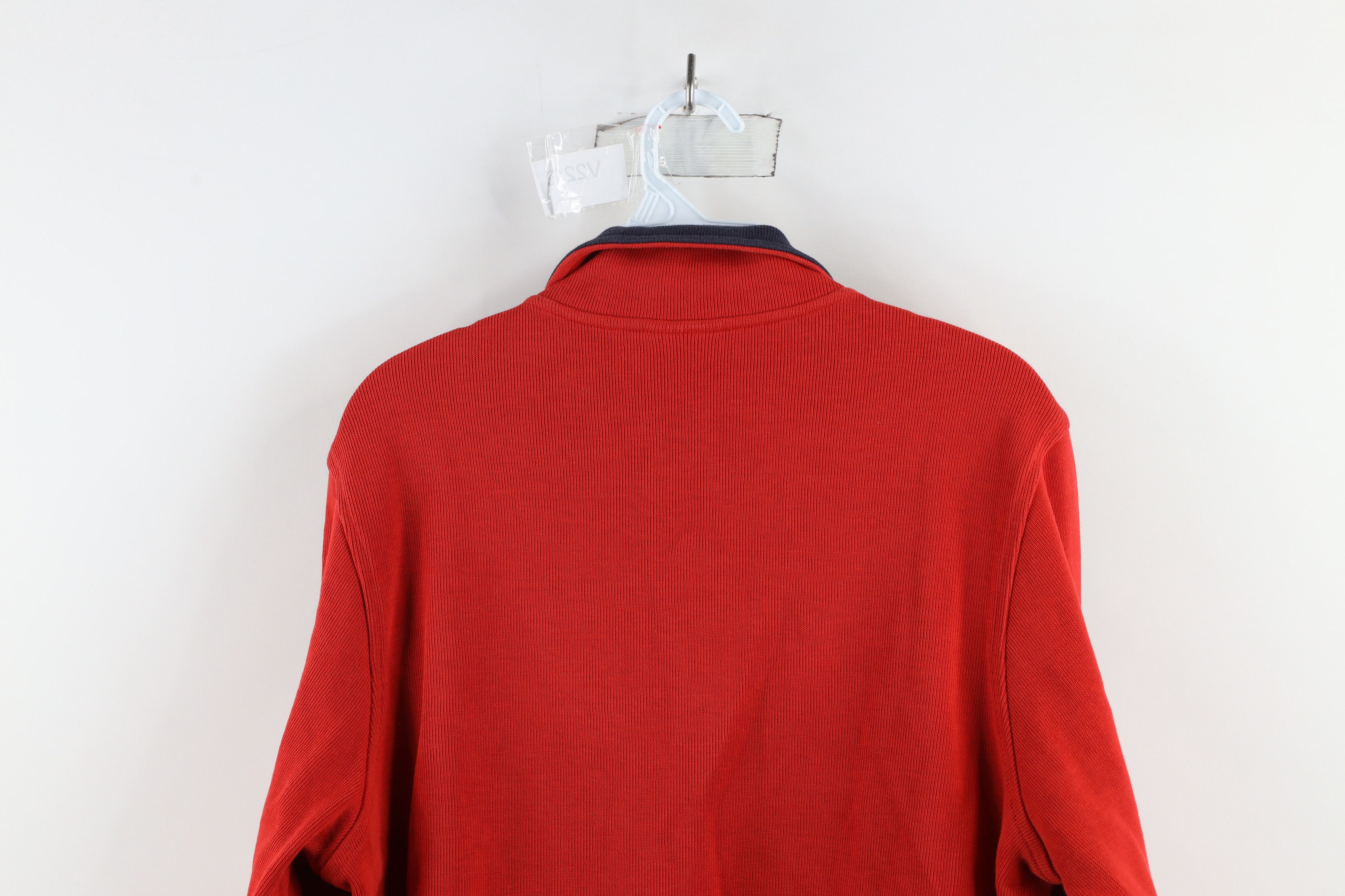 Lacoste Lacoste Croc Logo Ribbed Knit Half Zip Pullover Sweater Size US S / EU 44-46 / 1 - 10 Thumbnail