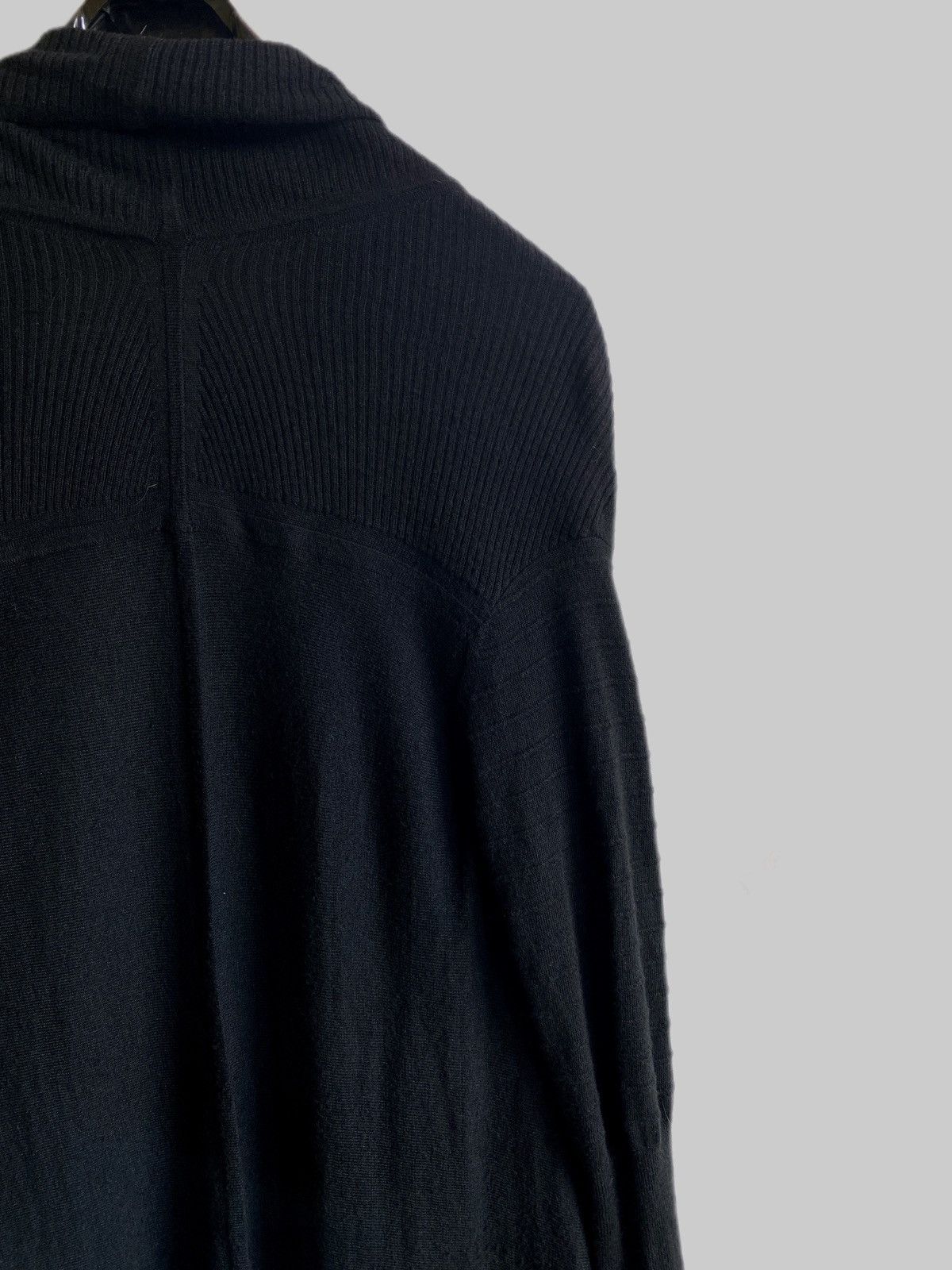 Helmut Lang Helmut Lang Voltage Draped Cardigan Size S / US 4 / IT 40 - 10 Thumbnail