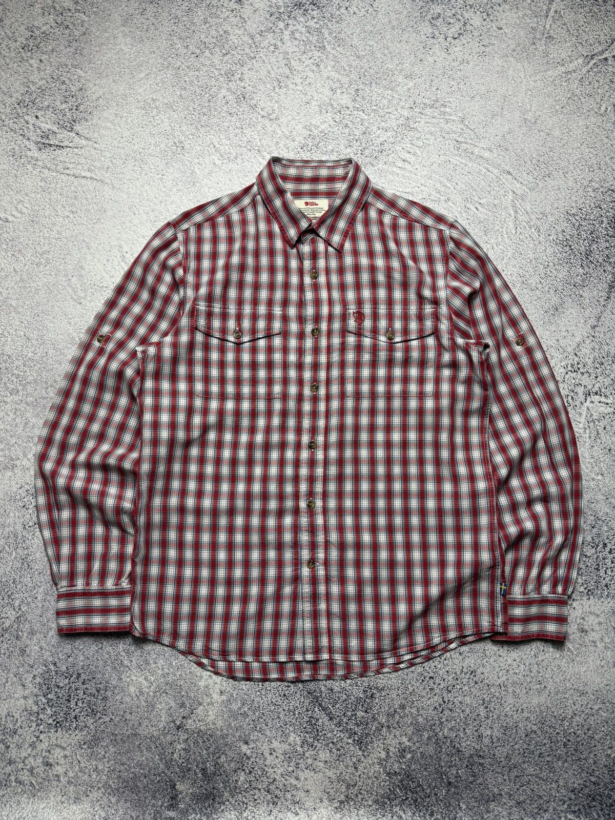Fjallraven Fjallraven Shirt Long Sleeve Button Up Outdoor Gorpcore Size US M / EU 48-50 / 2 - 1 Thumbnail