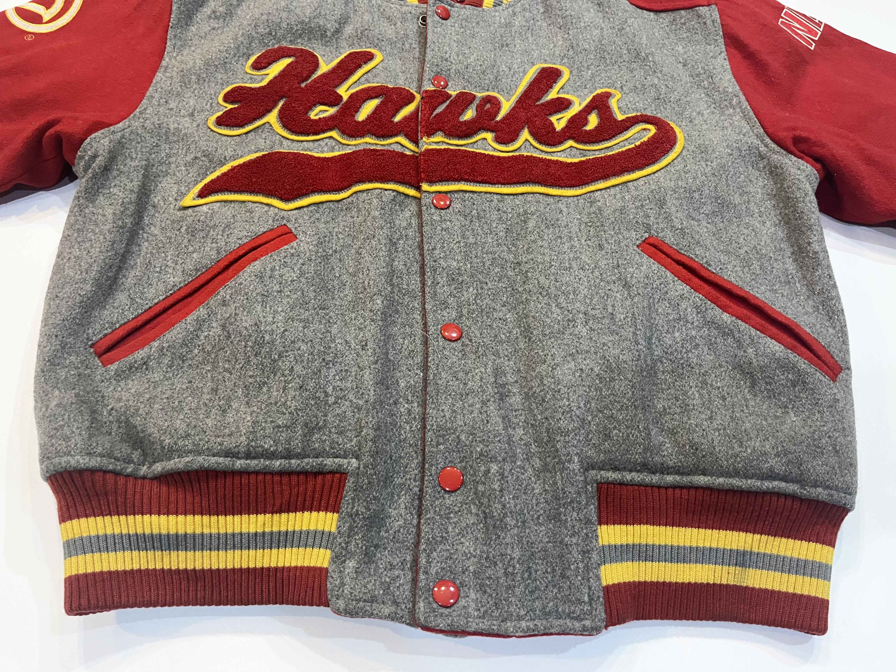 Starter Vintage Starter NBA Atlanta Hawks Varsity Bomber Jacket Size US M / EU 48-50 / 2 - 3 Thumbnail
