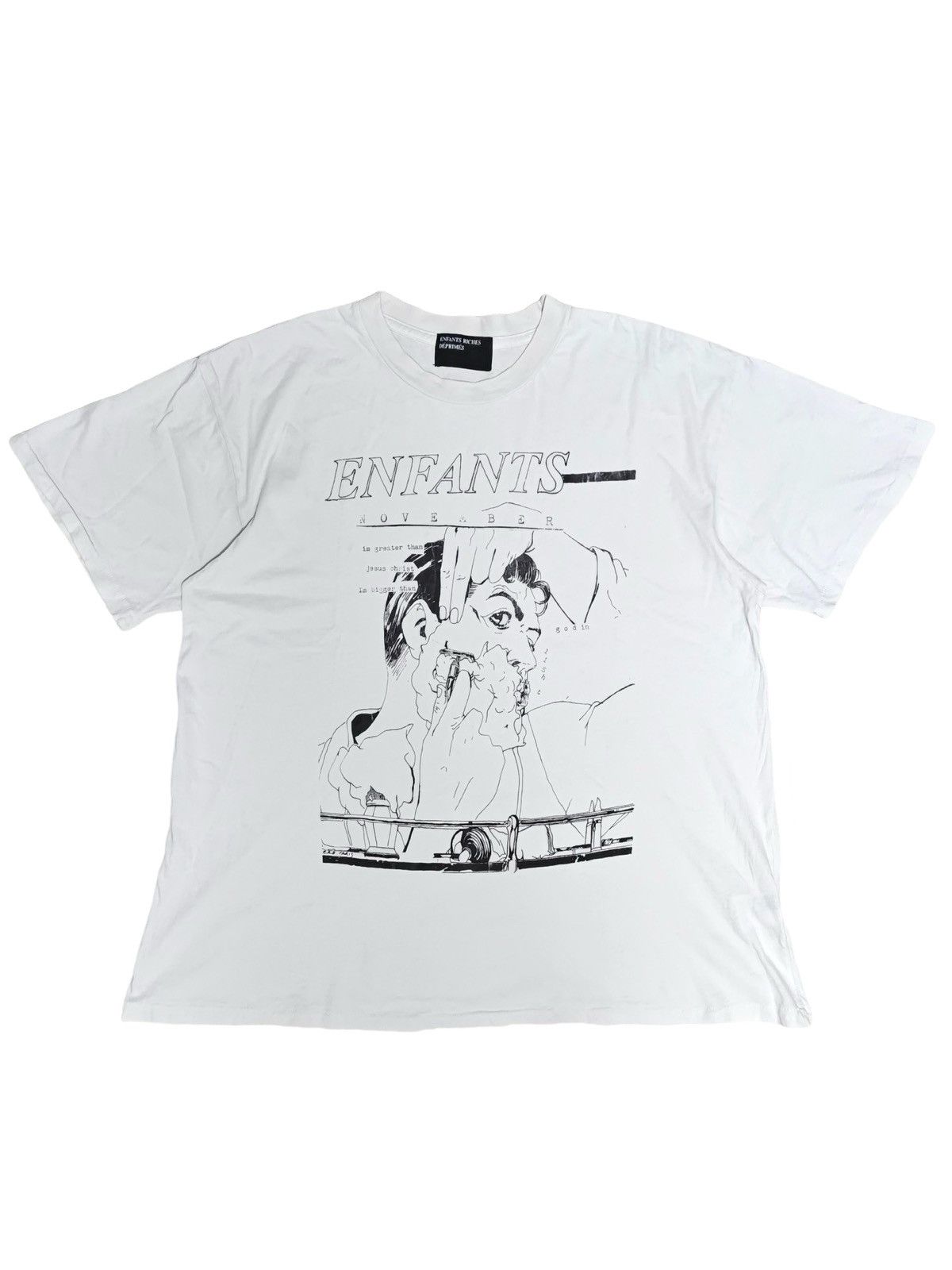 Enfants Riches Deprimes Shaving tee Size US L / EU 52-54 / 3 - 1 Thumbnail