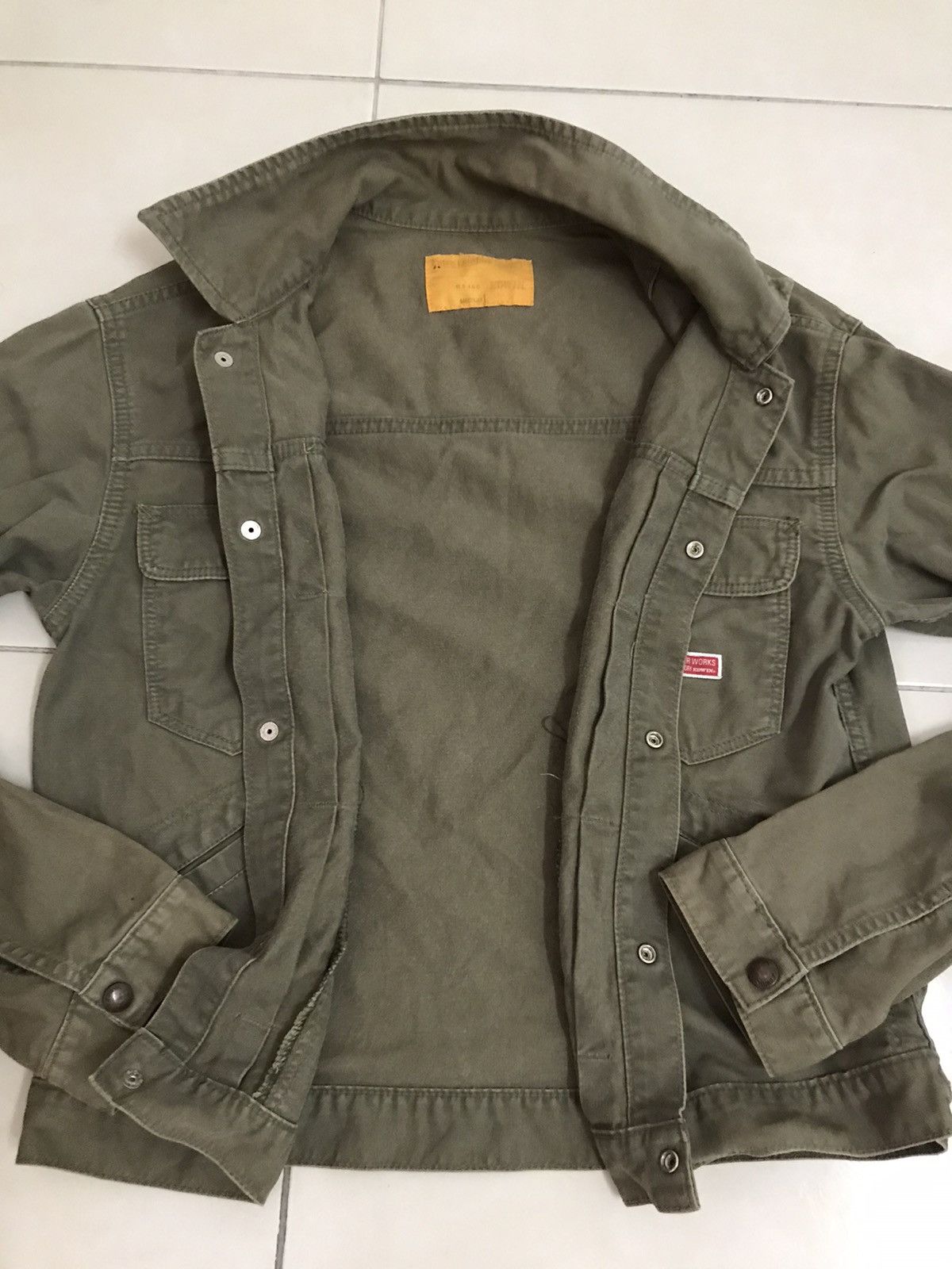 Edwin × Vintage Edwin Jacket Over Worker Factory Jacket Size US S / EU 44-46 / 1 - 7 Thumbnail