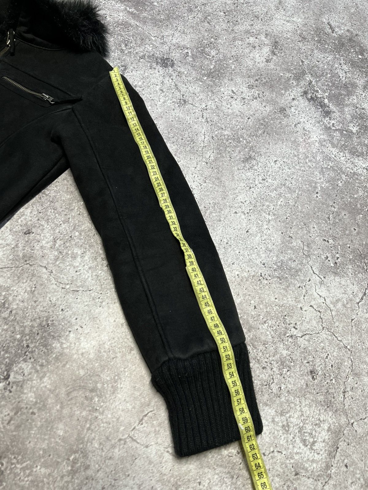 Japanese Brand Vintage Japanese Faux Fur RickOwen's Style Jacket Y2K Size M / US 6-8 / IT 42-44 - 13 Thumbnail