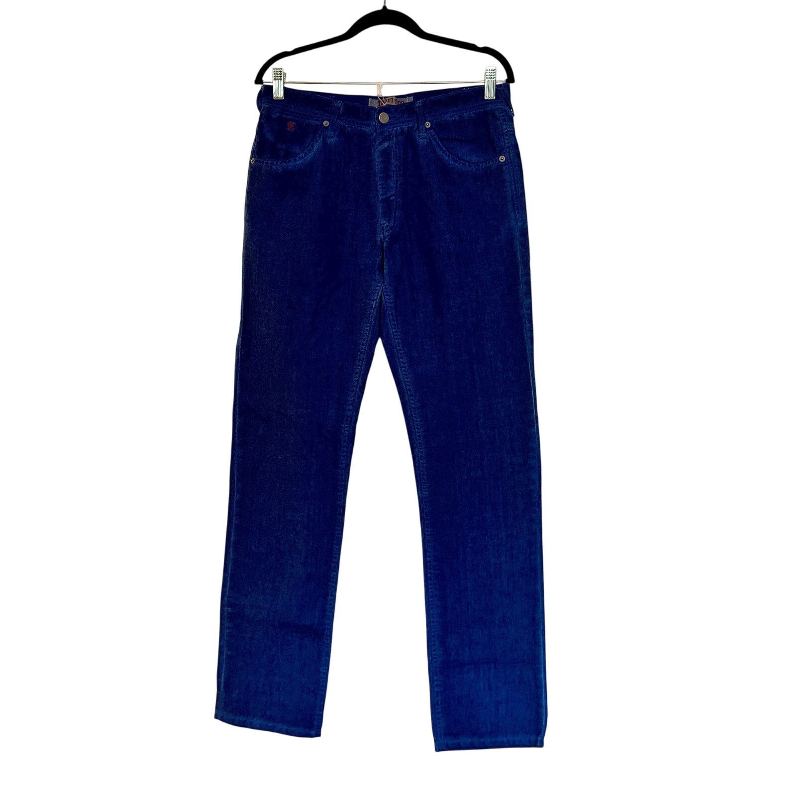 120% Lino 120% Lino NWT Men's Blue Linen Pocket Jeans Size US 30 / EU 46 - 1 Thumbnail