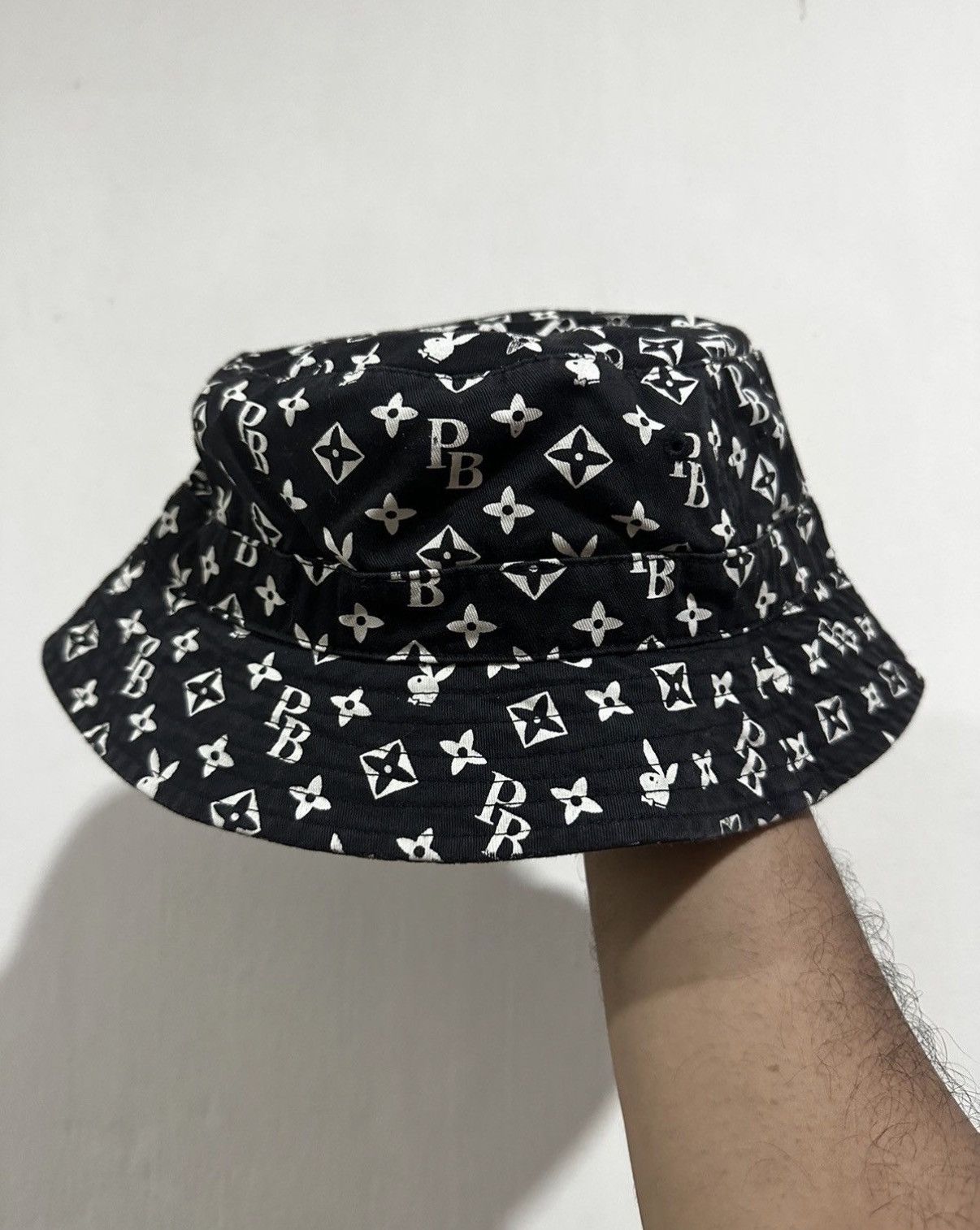 Playboy VTG Playboy LV Monogram Hat Size ONE SIZE - 1 Thumbnail