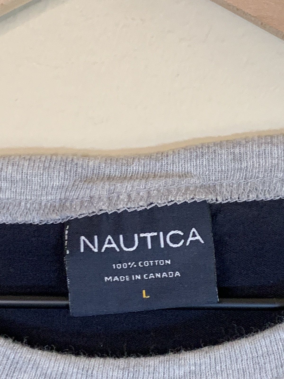 Nautica *RARE* Vintage Nautica Long Sleeve Print Canada-Made Shirt Size US L / EU 52-54 / 3 - 6 Thumbnail