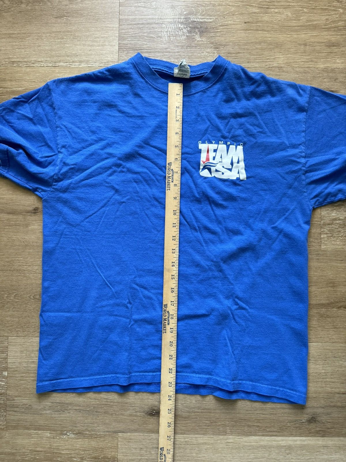 USA Olympics Retro TEAM USA Olympics Official Tee Blue (Large) Size US L / EU 52-54 / 3 - 10 Thumbnail