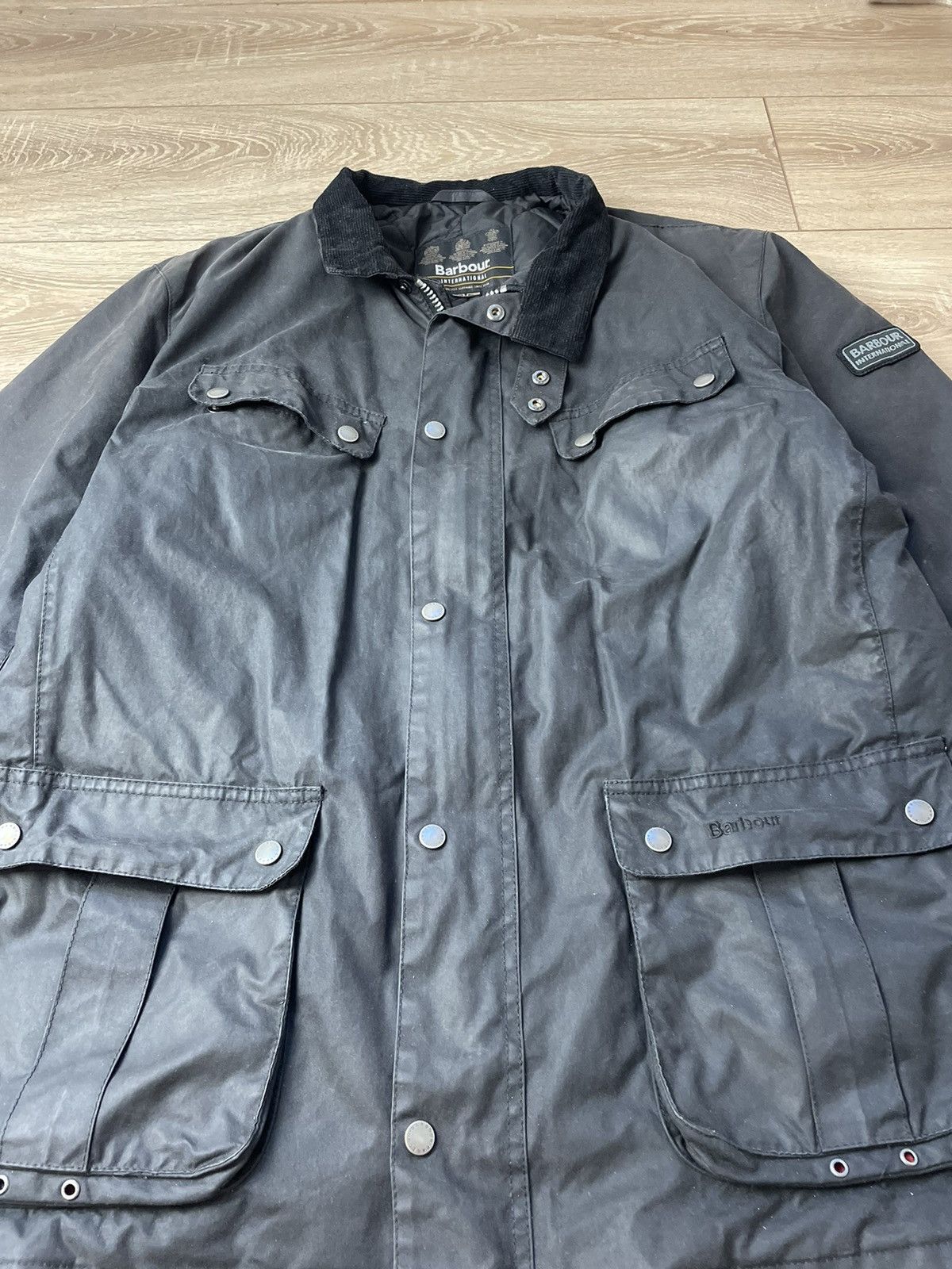 Barbour Barbour International Duke Waxed Men Jacket XXl Men Size US XXL / EU 58 / 5 - 4 Thumbnail