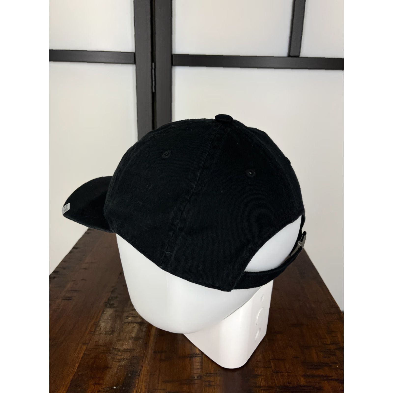 Adidas adidas Hat Cap Strap Back Adult One Size Black 100% Cotton Aeroready Twill Golf Hat Unisex Adults Black Accessories Sports Logo 90s Outdoor Mens Size ONE SIZE - 5 Thumbnail
