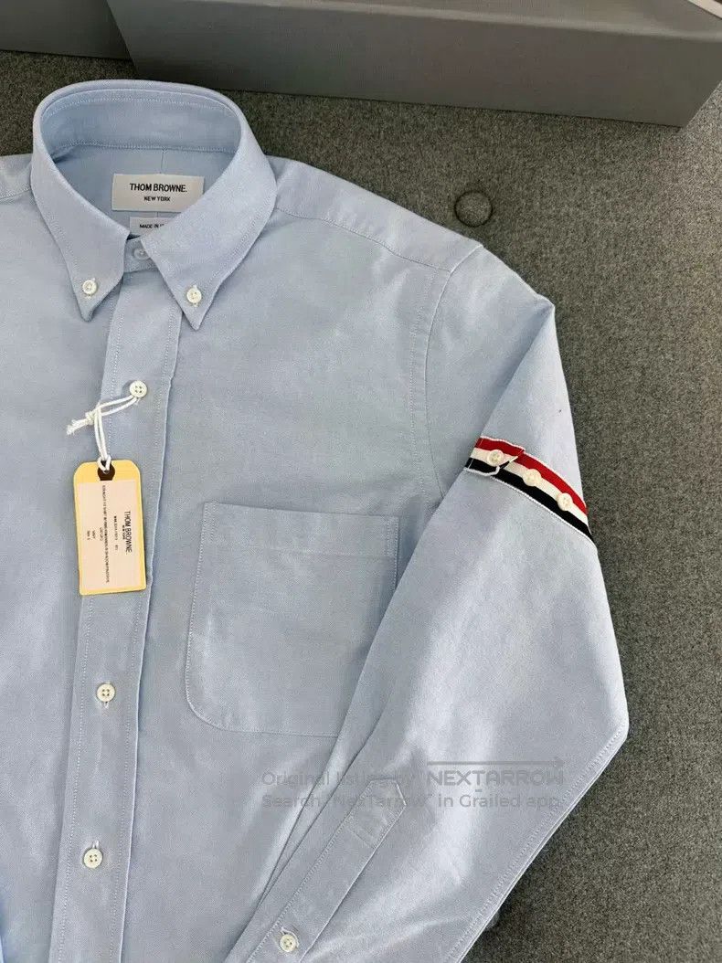 Thom Browne Thom Browne Classic Oxford Shirt Size US XS / EU 42 / 0 - 5 Thumbnail