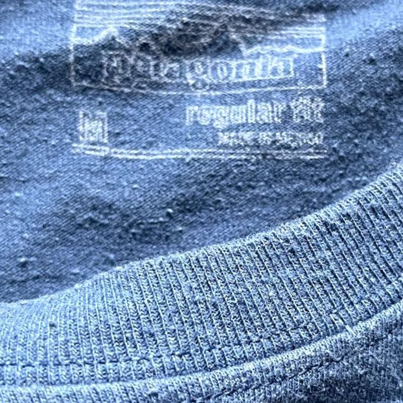 Patagonia Patagonia Line Logo Badge Responibili-Tee Short Sleeve Shirt Size M Blue Mens Size US M / EU 48-50 / 2 - 4 Thumbnail