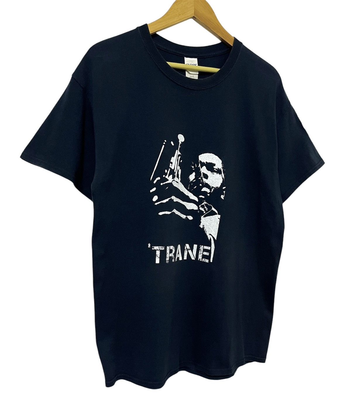 Band Tees JOHN COLTRANE TRANE JAZZ BLUES SAXOPHONE ARTIST TSHIRT Size US L / EU 52-54 / 3 - 2 Thumbnail