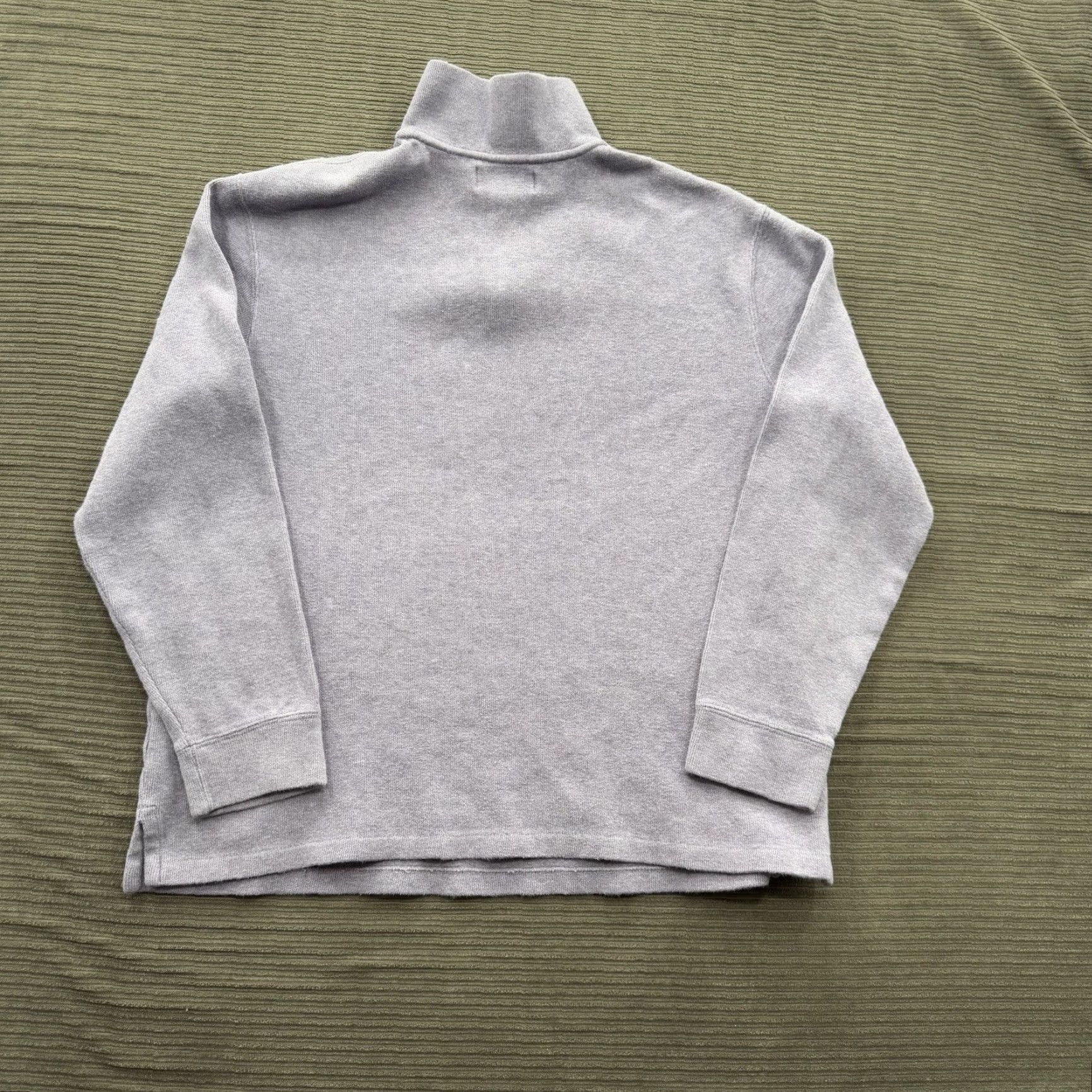 Ralph Lauren Polo Ralph Lauren Sweater 1/4 Zip Men XL Purple Cotton Long Sleeve Mock Neck Golf Preppy Casual Size US XL / EU 56 / 4 - 2 Thumbnail