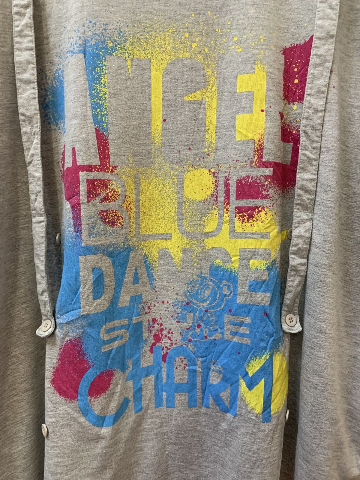 Angel Blue Angel Blue Assymetric Bondage Dancing Style Oversize Tee Size US XL / EU 56 / 4 - 3 Thumbnail