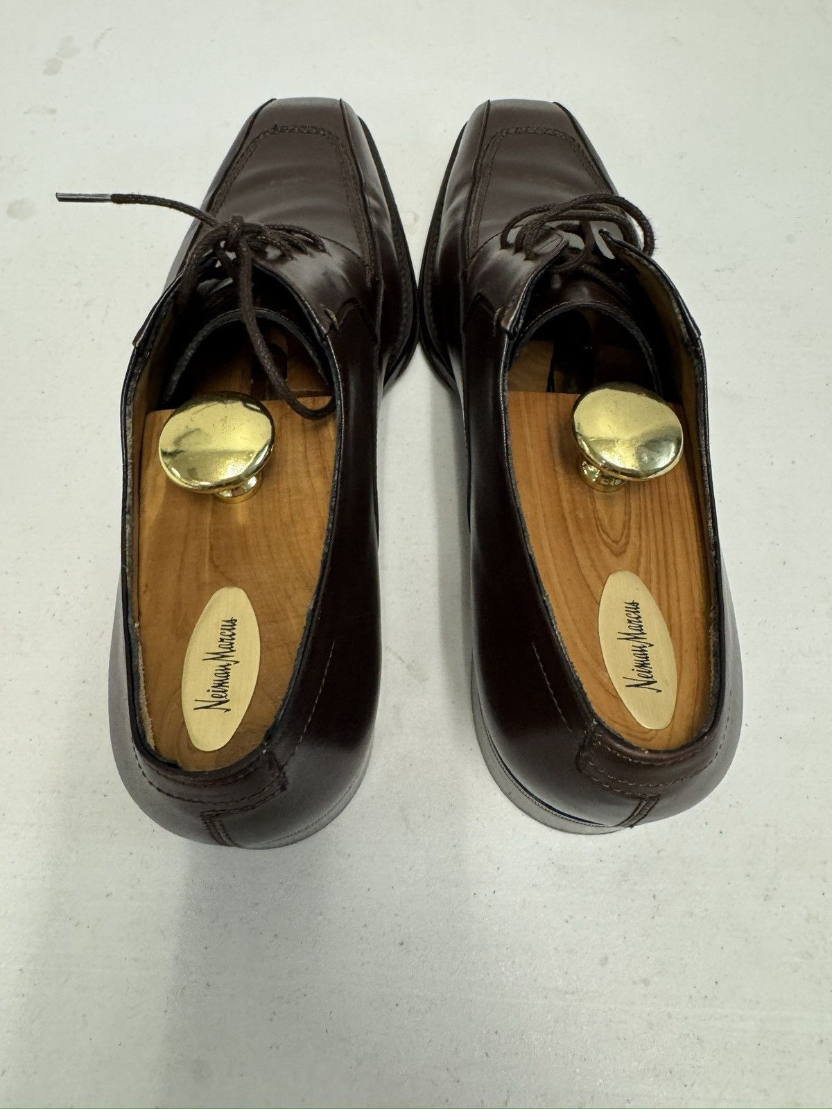 Salvatore Ferragamo Salvatore Ferragamo Square Toe Oxford Dress Shoe 10 D $900 Size US 10 / EU 43 - 6 Thumbnail