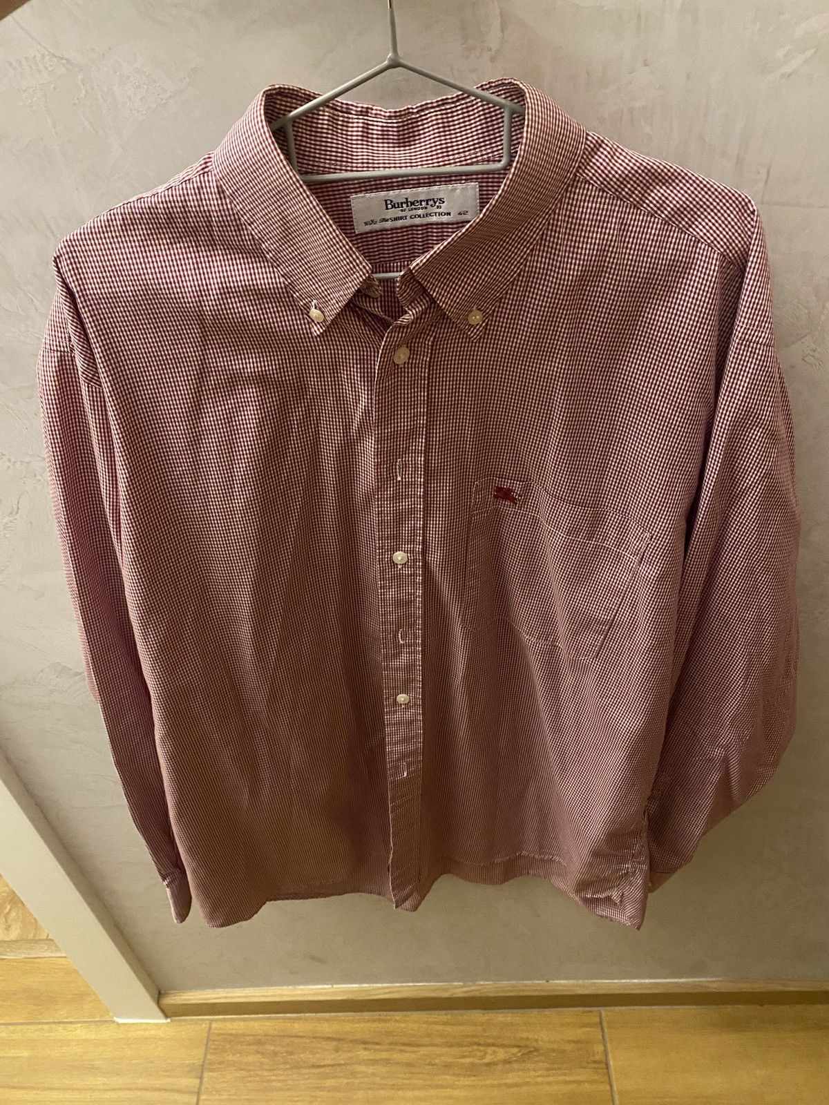 Burberry Burberry Luxury tartan shirt button up Size US XL / EU 56 / 4 - 1 Thumbnail