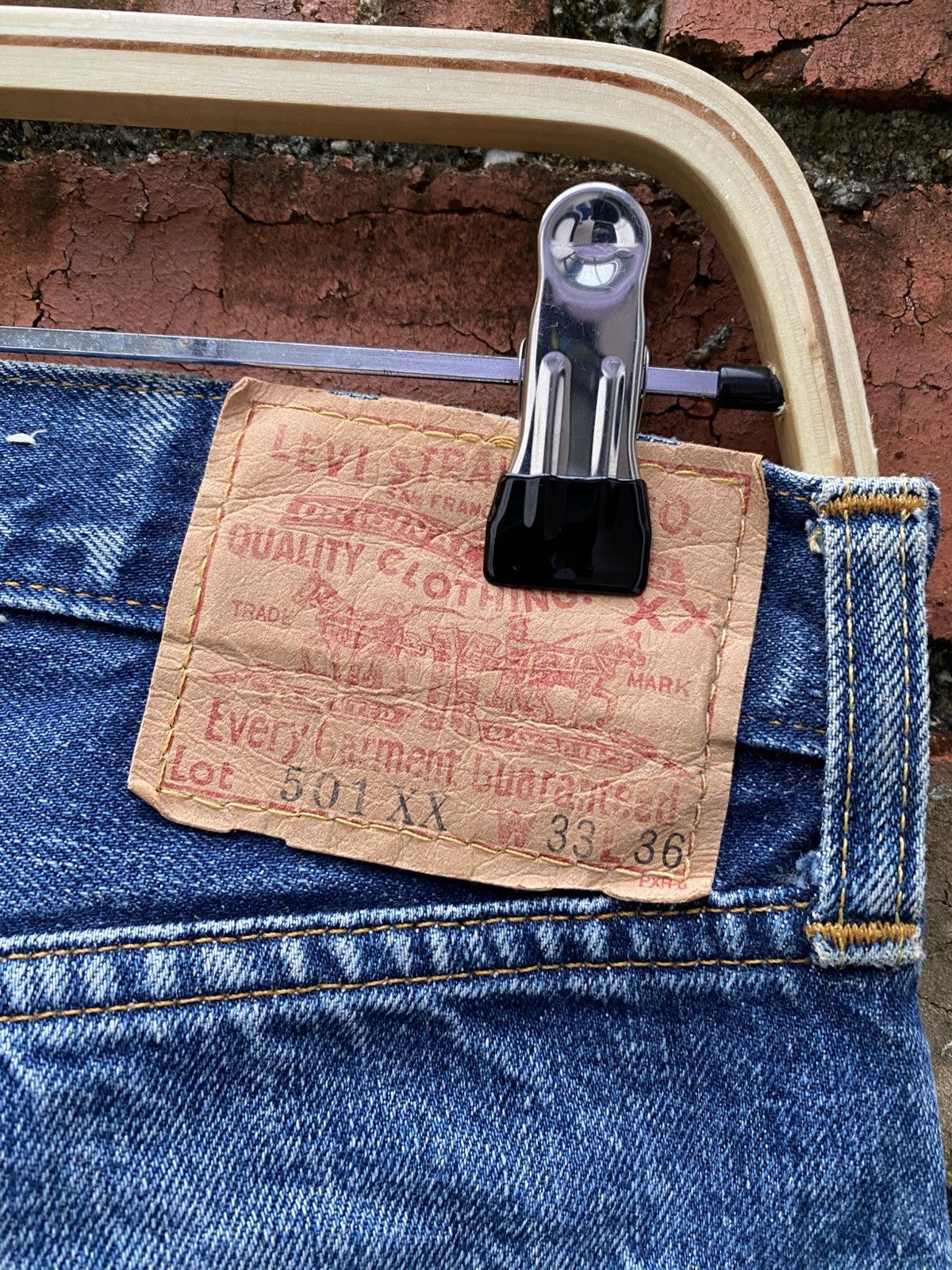 Levi's × Levi's Vintage Clothing × Vintage W32x32 Vintage levi's 501xx redline big E made in USA Size US 32 / EU 48 - 8 Thumbnail