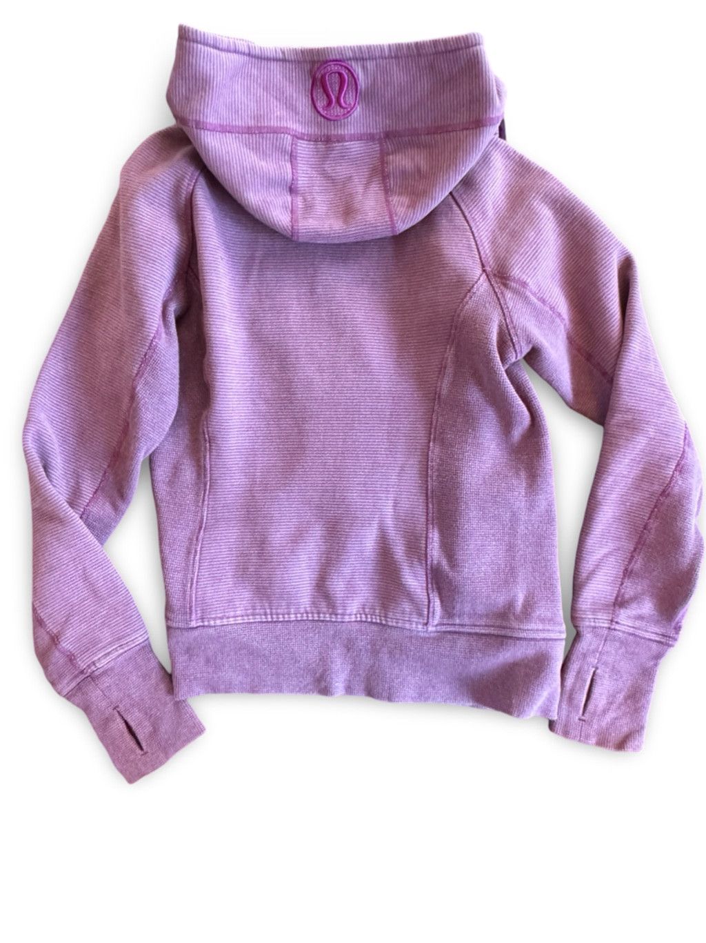 Lululemon Lululemon Define Hoodie in Rare Purple Stripe | Size 6 Size M / US 6-8 / IT 42-44 - 4 Thumbnail