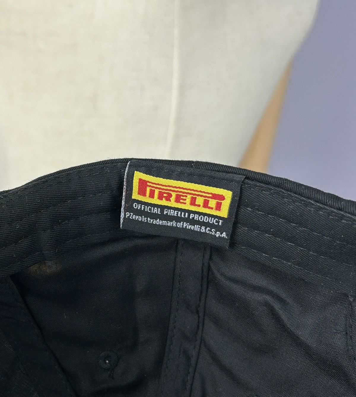 Formula 1 × Pirelli × Vintage Pirelli Formula Uno Vintage RARE 1st Place Grand Prix Cap Size ONE SIZE - 9 Thumbnail