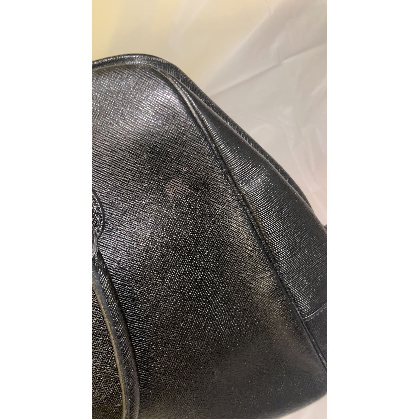 Coach Vintage Coach Black Full-Grain Cowhide Top Handle Bag Size ONE SIZE - 15 Thumbnail