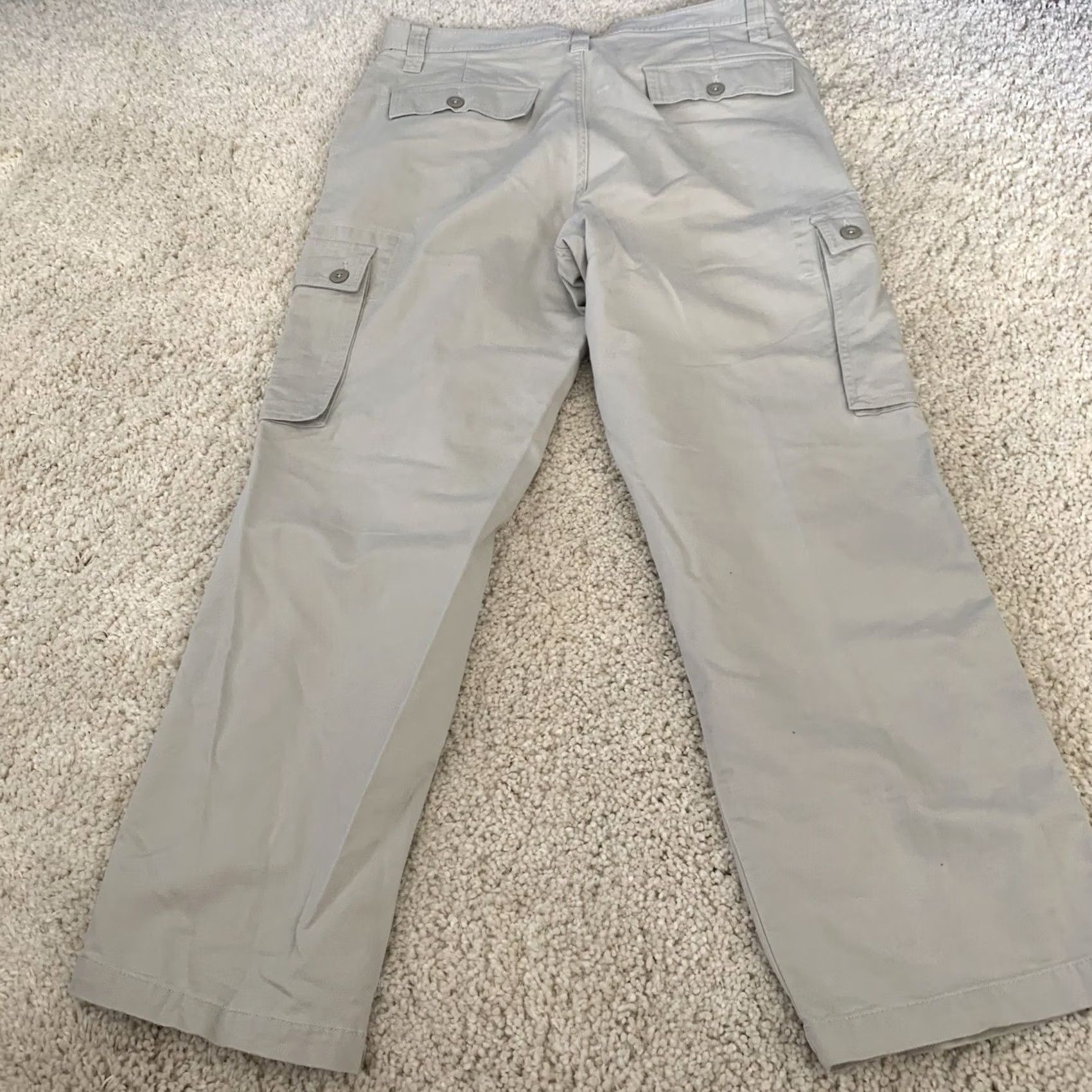 Eddie Bauer Eddie Bauer Pants Mens 36x30 Straight Cargo Hiking Active Stone Beige Size US 36 / EU 52 - 5 Thumbnail