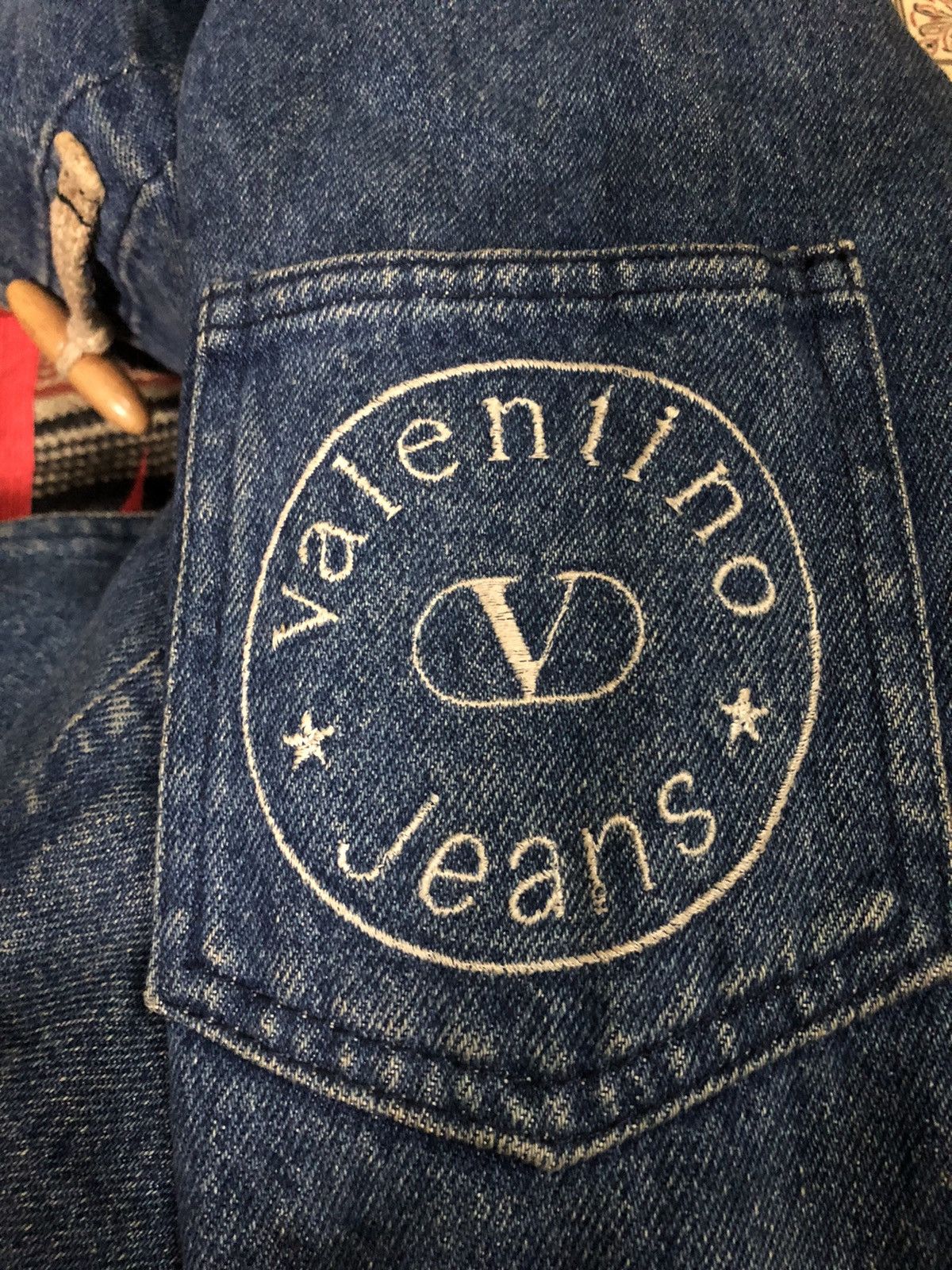 Valentino Rare Vintage 80’s Valentino Duffle Denim Parkas Size US L / EU 52-54 / 3 - 6 Thumbnail
