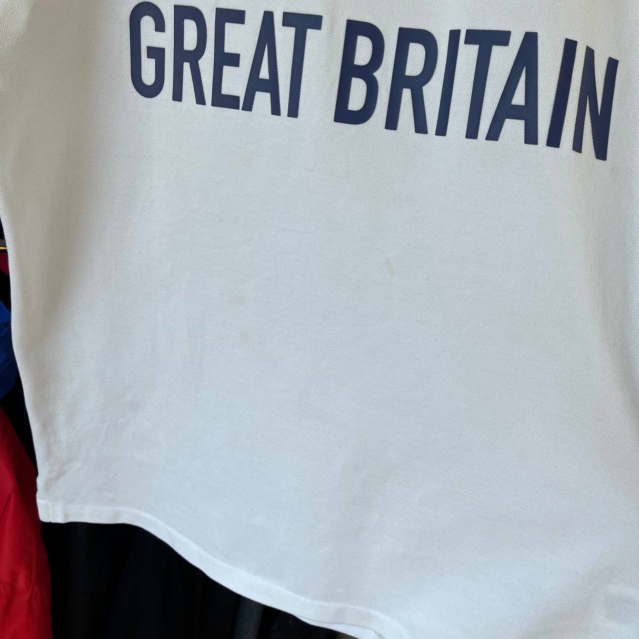 Designer × Polo Ralph Lauren Polo Ralph Lauren Great Britain Big Logo Polo Shirt Size US L / EU 52-54 / 3 - 7 Thumbnail