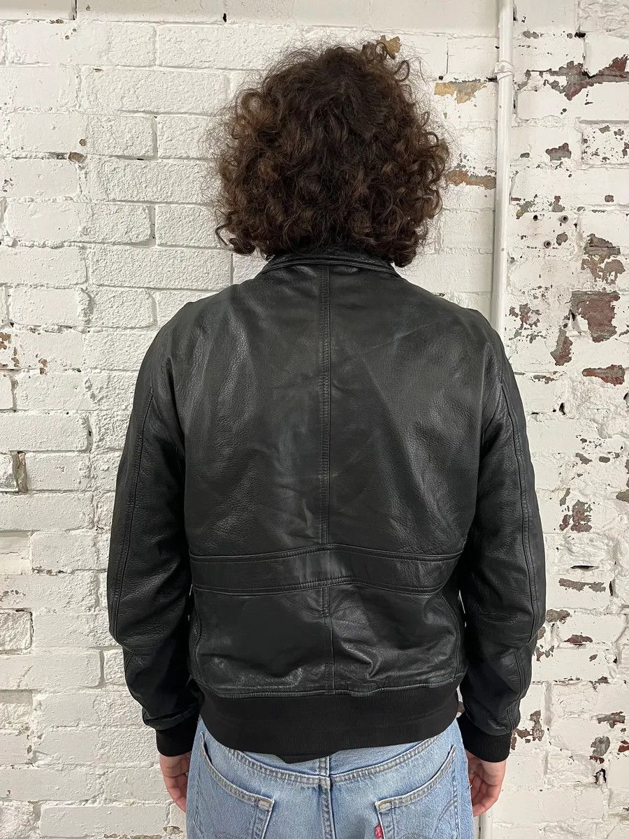 Burberry Burberry Black Cargo Pocket Black Premium Leather Jacket Size US M / EU 48-50 / 2 - 3 Thumbnail