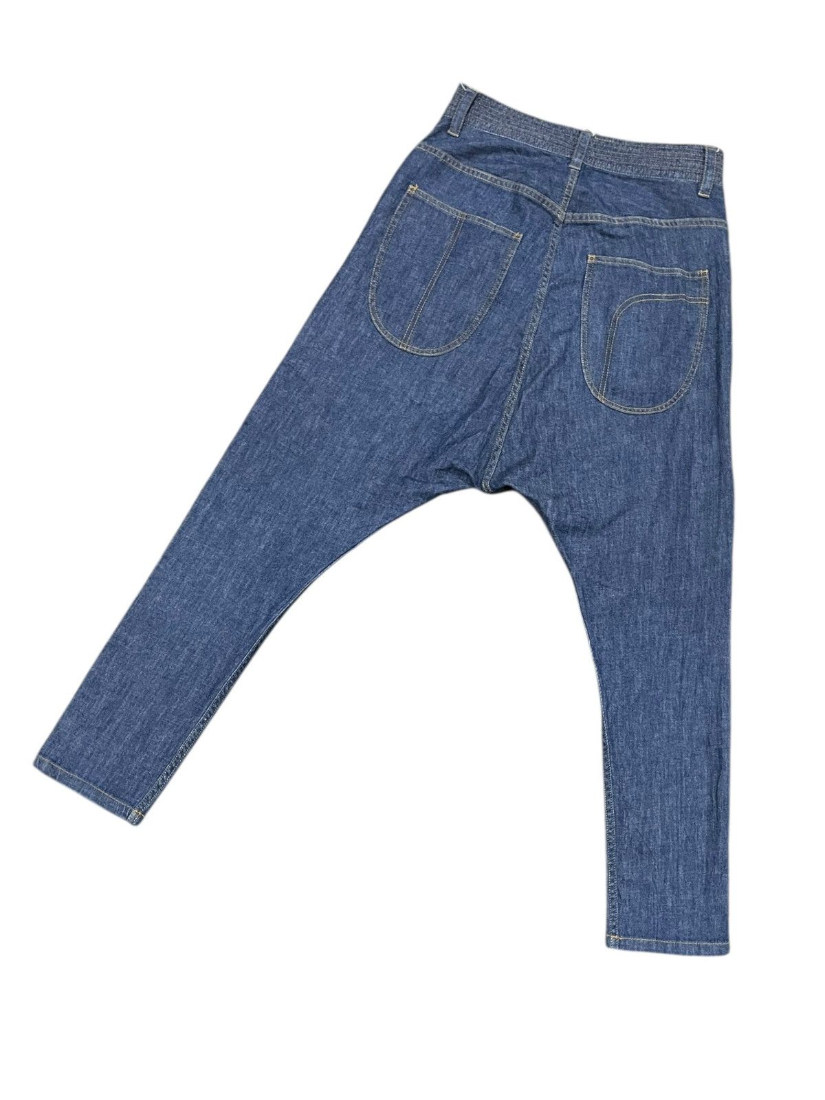 Tsumori Chisato Tsumori Chisato Drop Crotch Jeans Size US 29 - 12 Thumbnail