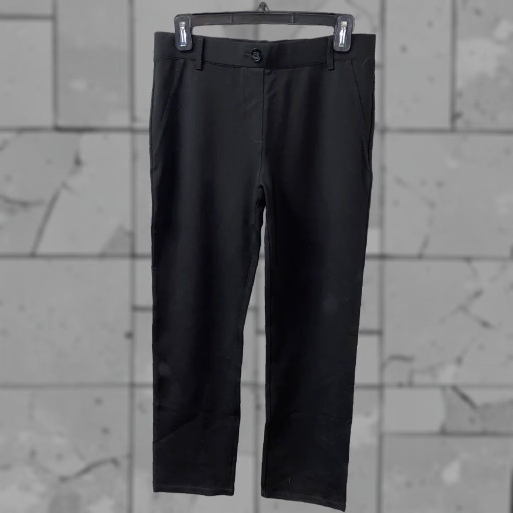 Vintage Betabrand Womens Athletic Pants Pants M Petite Black Rayon Blend Athletic Pants Womens M Petite Black Rayon Blend Size 32" / US 10 / IT 46 - 1 Thumbnail
