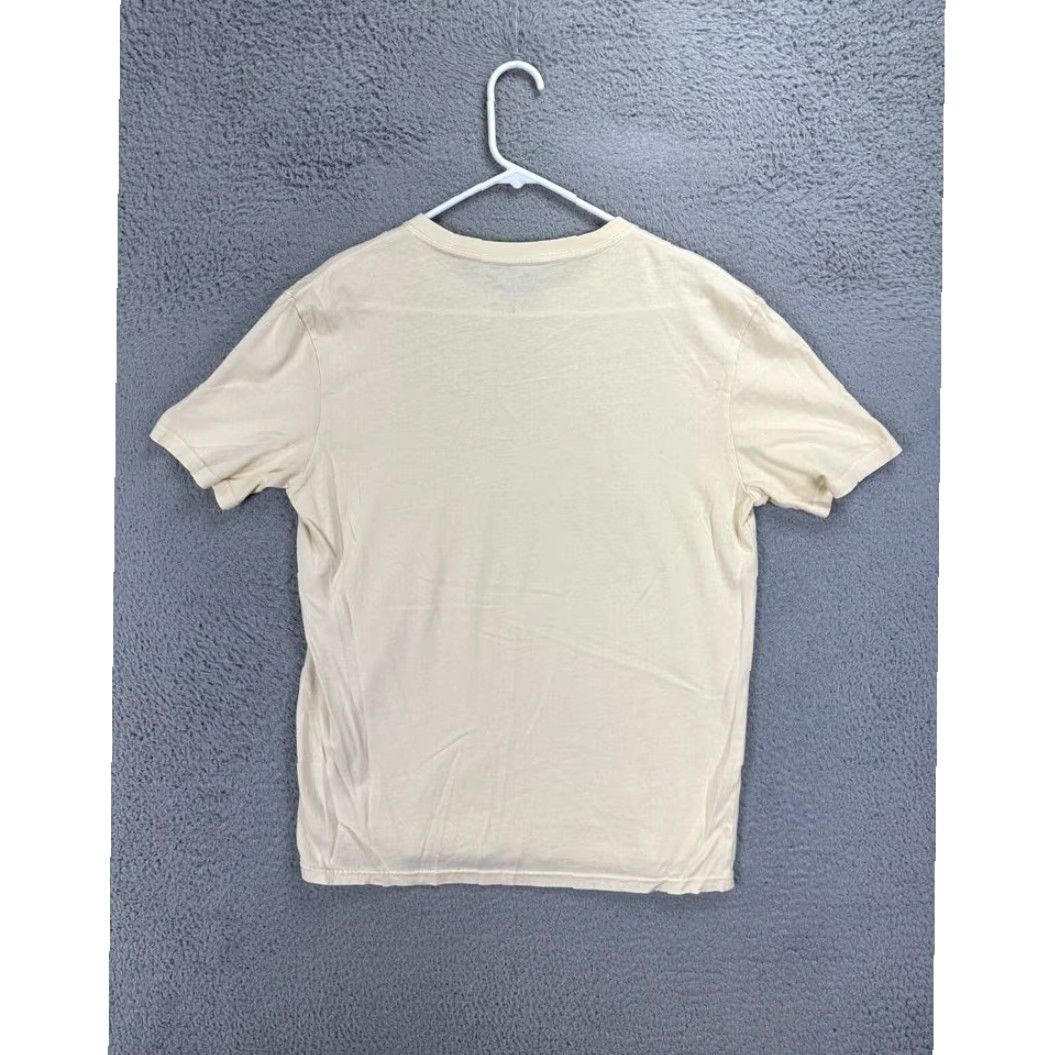 Lucky Brand Lucky Brand Shirt Womens Medium M Beige The Mark Of Good Luck Tee Graphic NEW Shirt Women Medium Beige Graphic Print 90s Preppy Mens? (no gender) Size M / US 6-8 / IT 42-44 - 2 Thumbnail