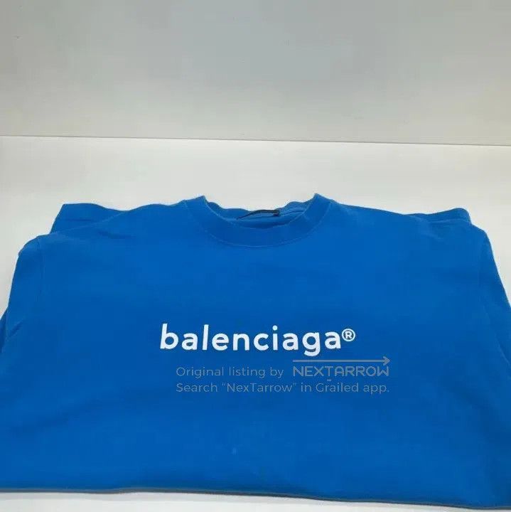 Balenciaga Balenciaga Logo Print Relaxed Fit T. Size US XXS / EU 40 - 2 Thumbnail