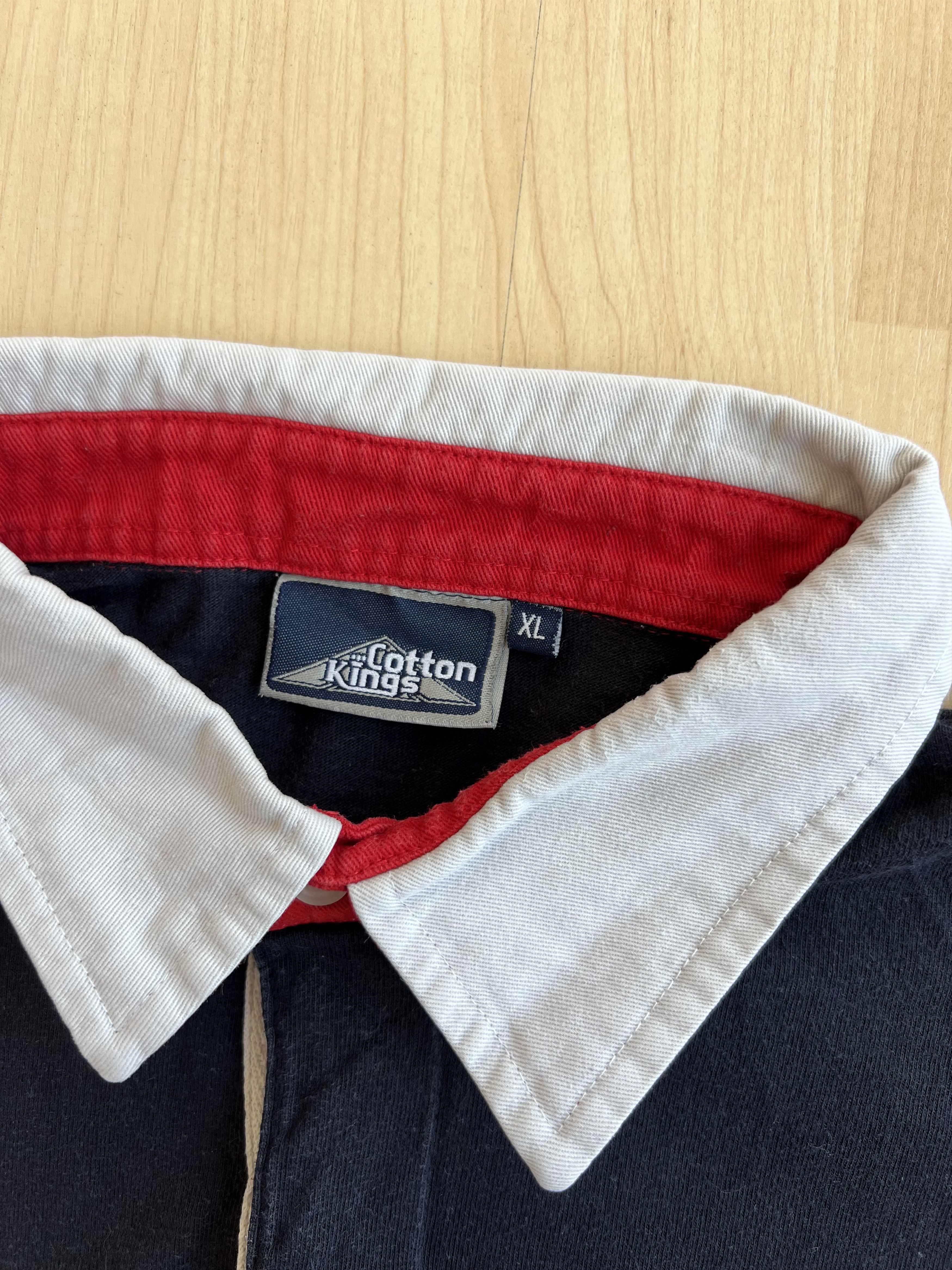 Jockey Cotton Kings England Polo Shirt Large Rugby Jockey Size US XL / EU 56 / 4 - 6 Thumbnail