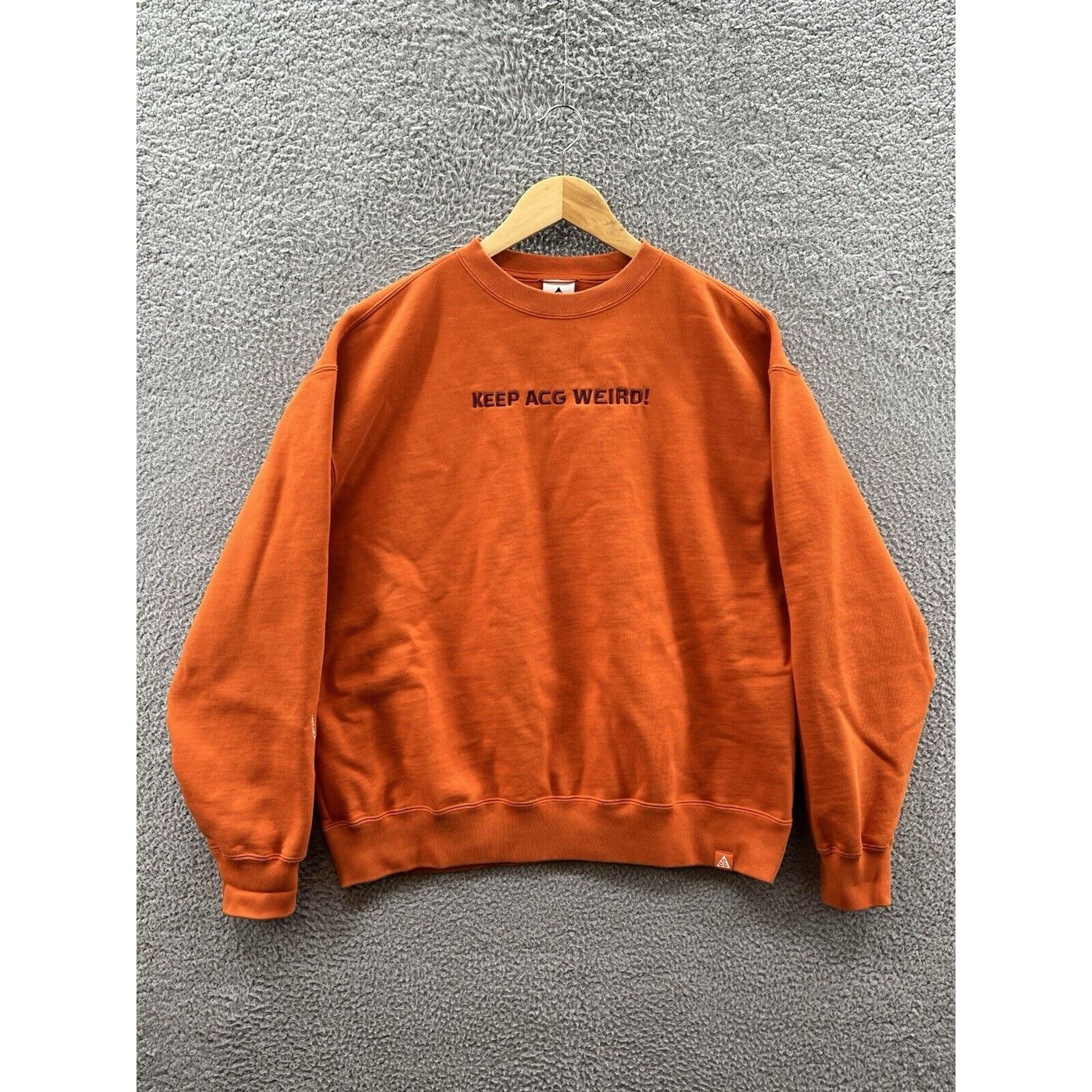 Nike Nike ACG Therma Orange Sweatshirt Keep ACG Weird FD9849-893 Size US M / EU 48-50 / 2 - 1 Thumbnail