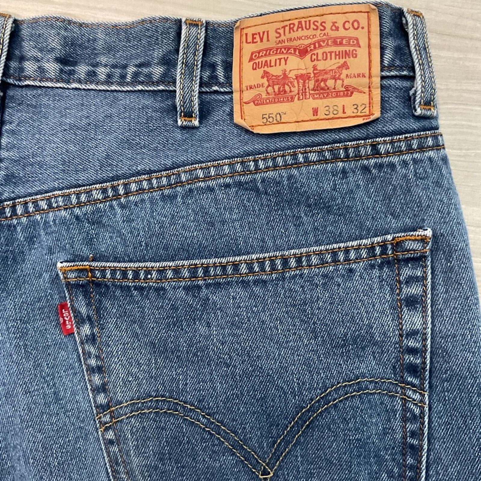 Levi's Levi’s 550 relaxed fit jeans Size US 38 / EU 54 - 3 Thumbnail