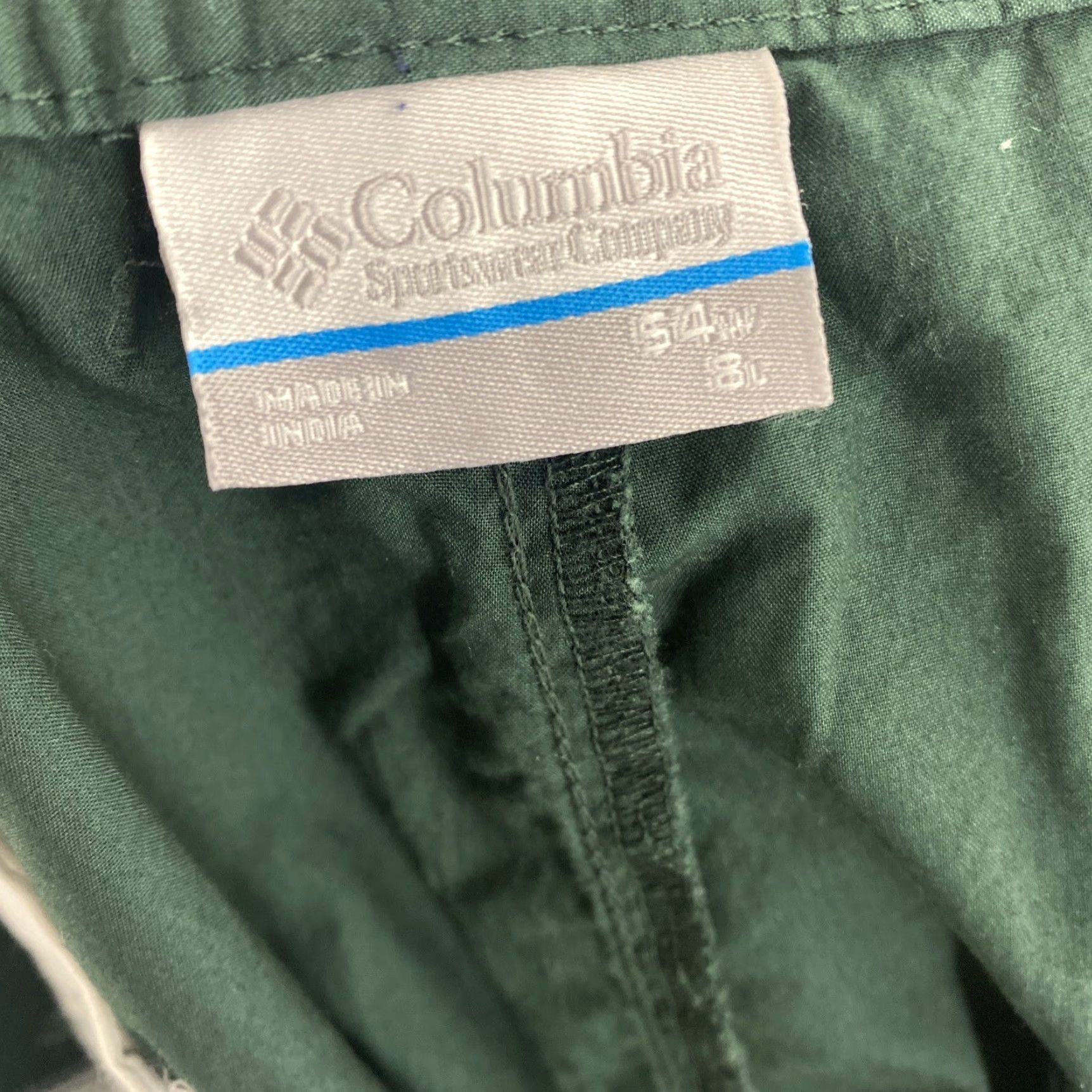 Vintage Columbia Mens Shorts 54 Green Flat Front Fishing Outdoor NWT Size US 38 / EU 54 - 7 Thumbnail
