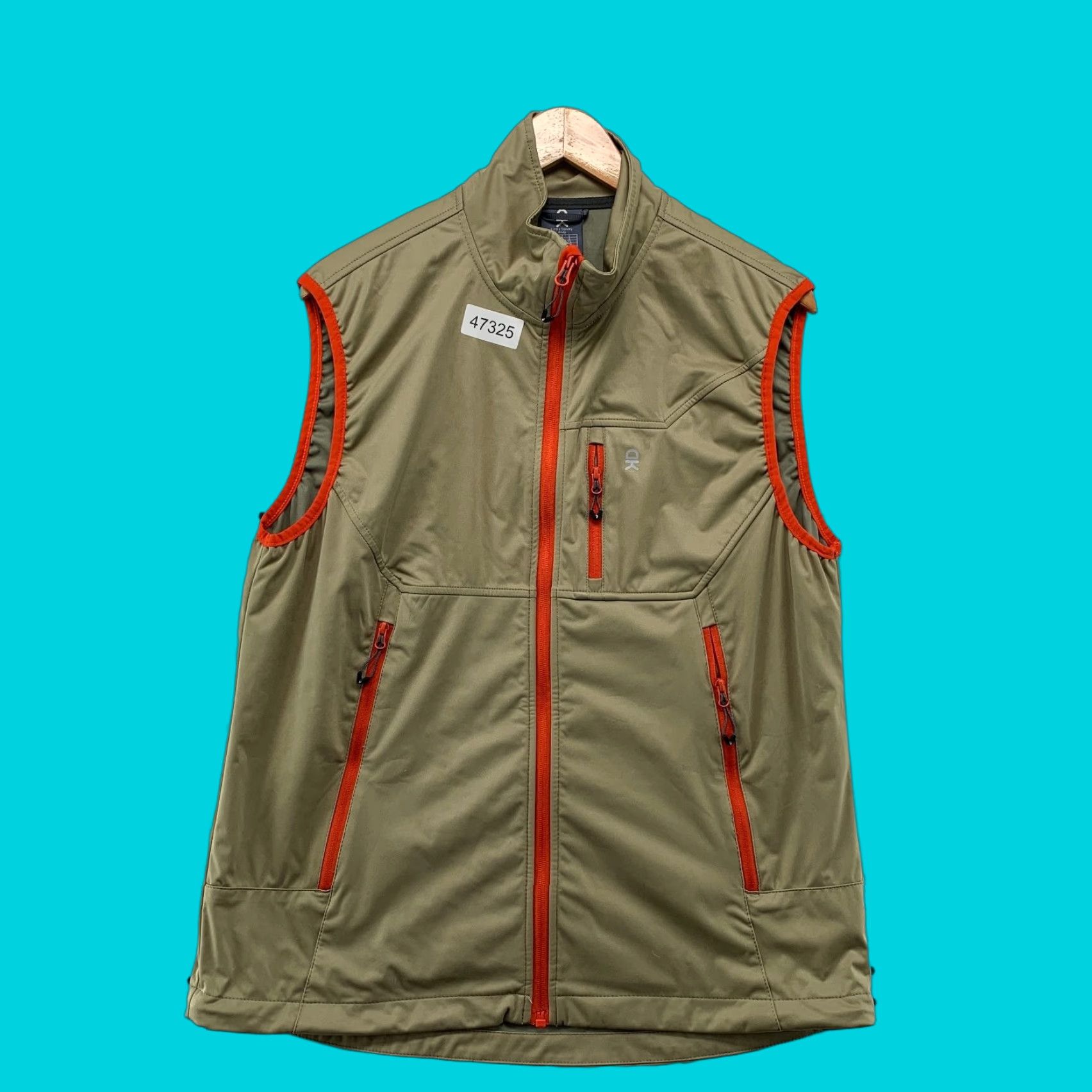 Vintage Little Donkey Andy Vest Jacket Mens Large Tan Sleeveless Outdoor Size US L / EU 52-54 / 3 - 1 Thumbnail