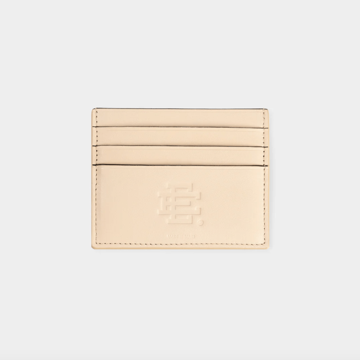 Eric Emanuel Eric Emanuel Card Holder Cream Wallet Size ONE SIZE - 1 Thumbnail