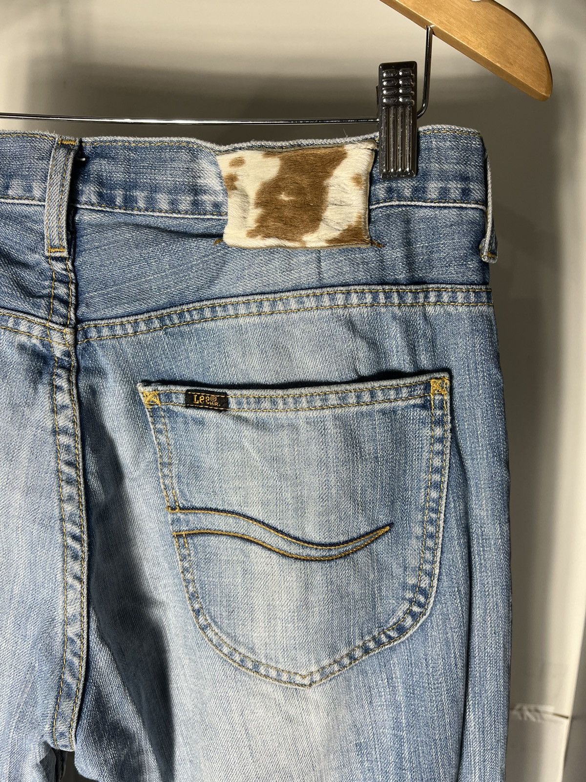 Lee VINTAGE LEE PREMIUM QUALITY BAGGY JEANS DENIM RETRO Y2K 90s Size US 32 / EU 48 - 22 Thumbnail