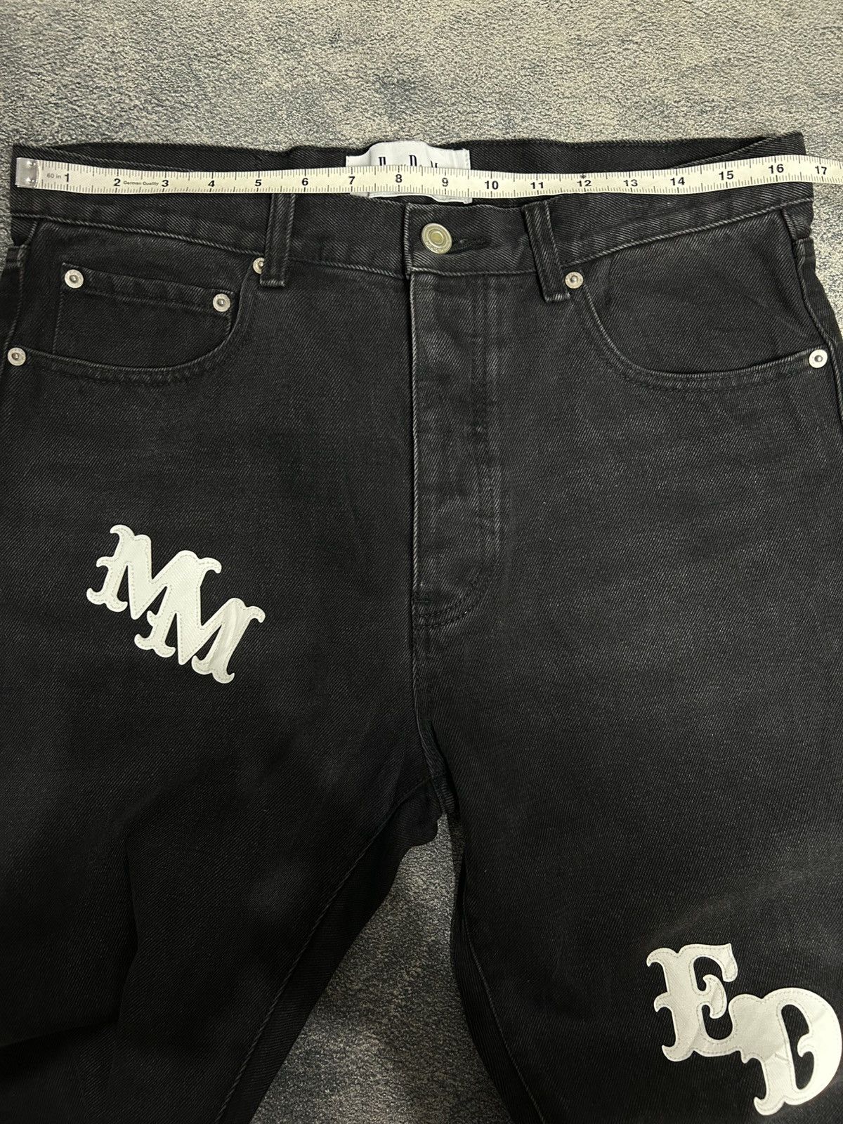 Japanese Brand Mr Enjoy Da Money SS21 Letter Trousesr CH style Size US 33 - 10 Thumbnail